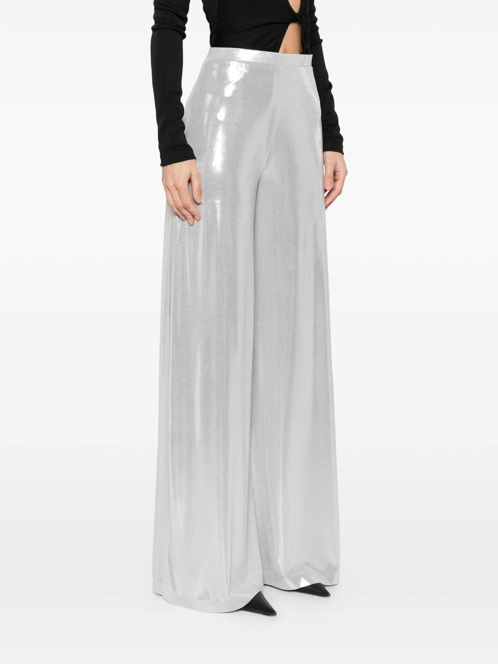 Norma Kamali Bias wide - leg trousers