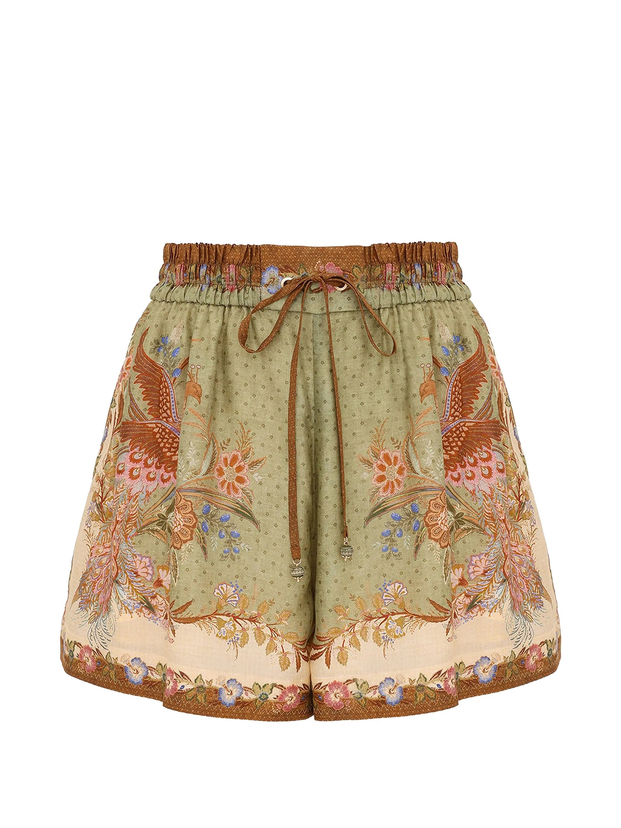 Zimmermann Indra floral - print shorts