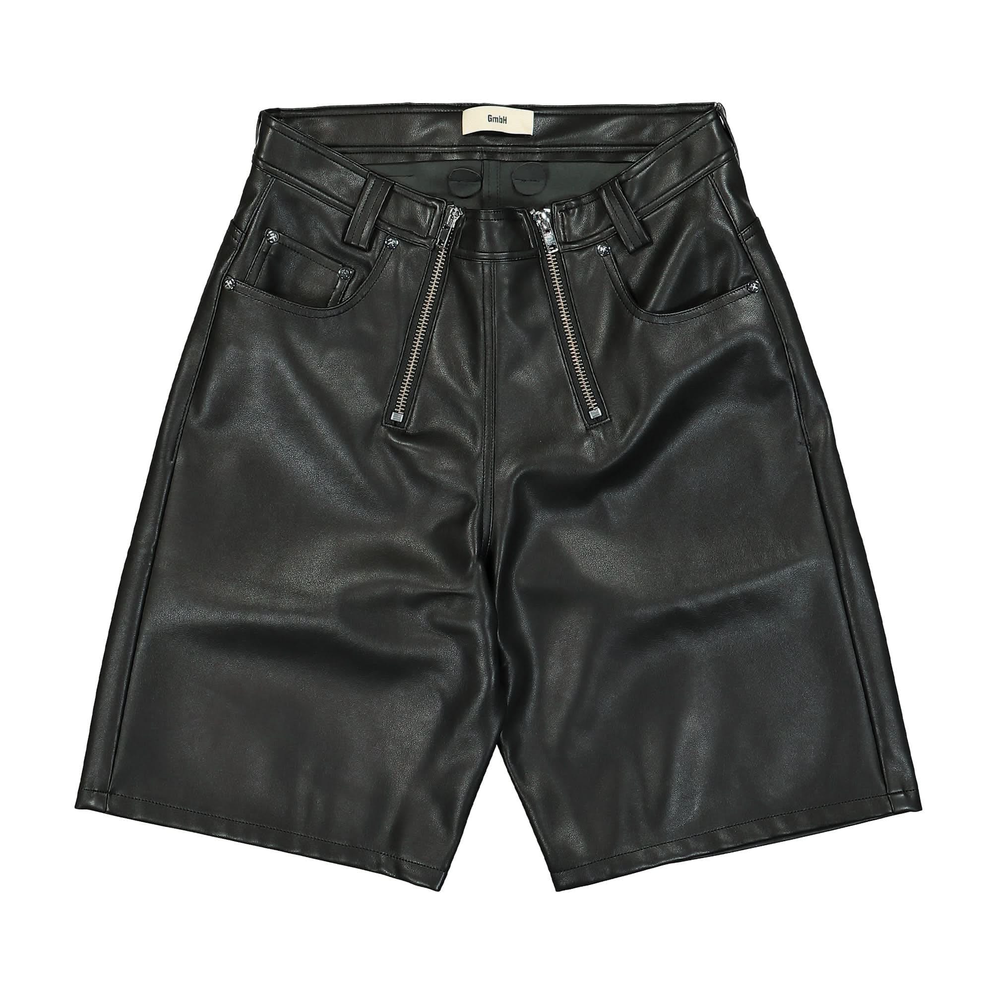 Gmbh Wide Leg Shorts With Double Zip