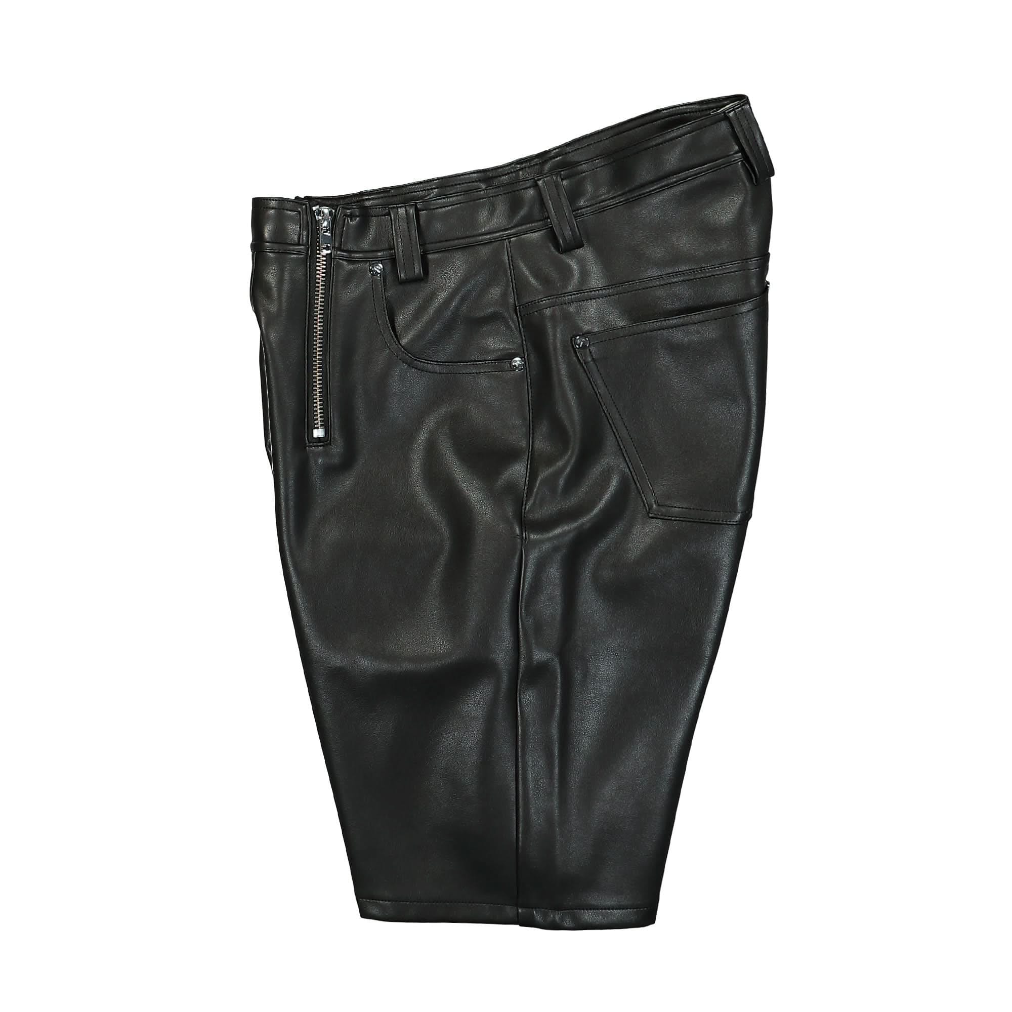 Gmbh Wide Leg Shorts With Double Zip