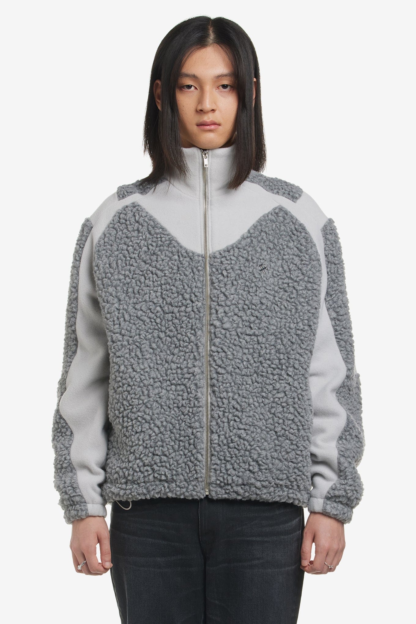 GMBH TWO TONE FLEECE JACKET
