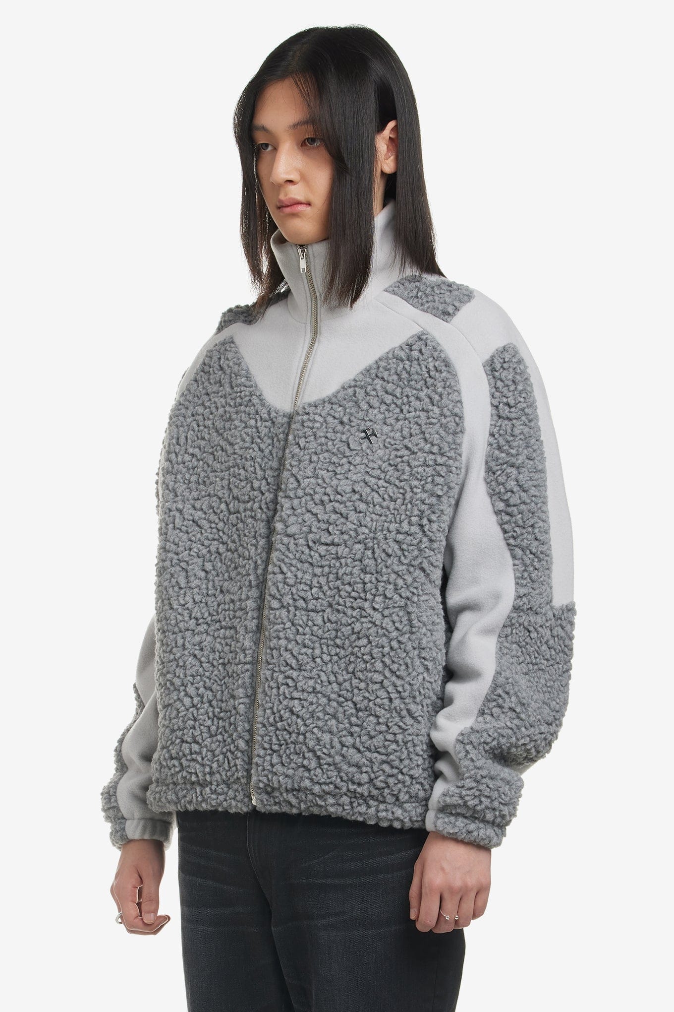 GMBH TWO TONE FLEECE JACKET
