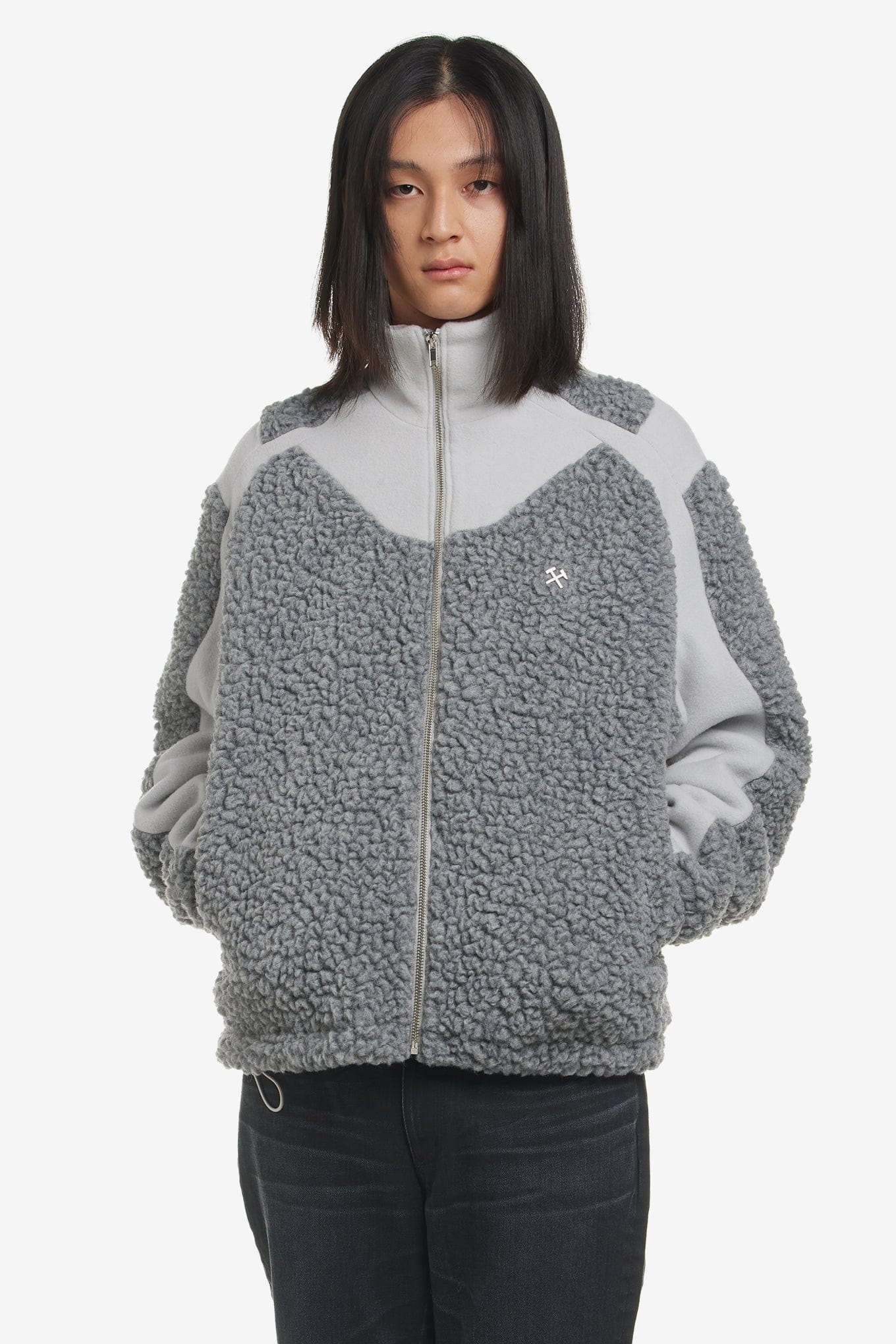 GMBH TWO TONE FLEECE JACKET