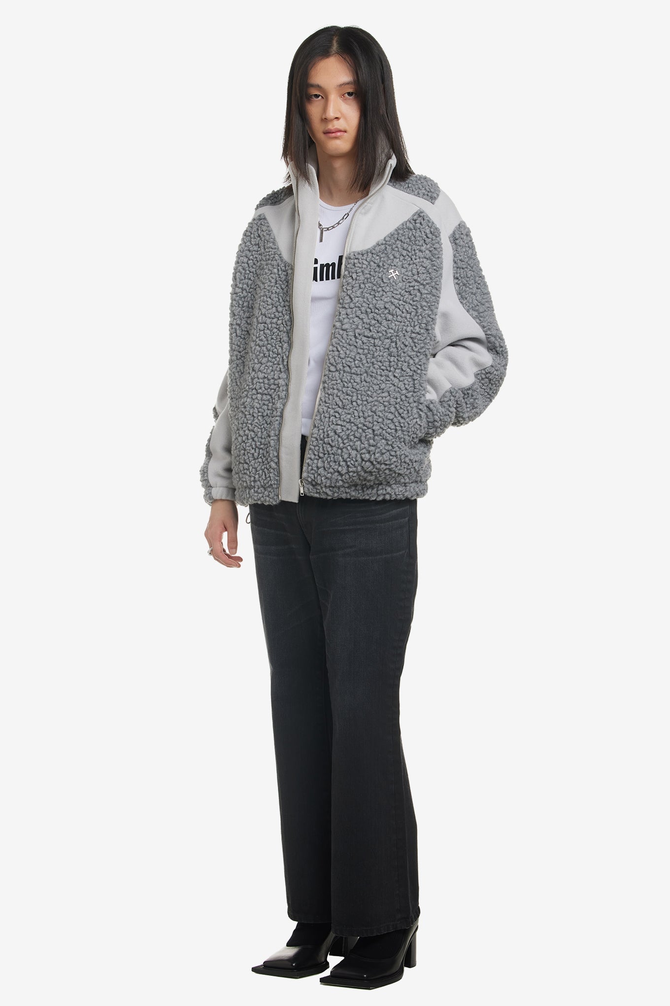 GMBH TWO TONE FLEECE JACKET