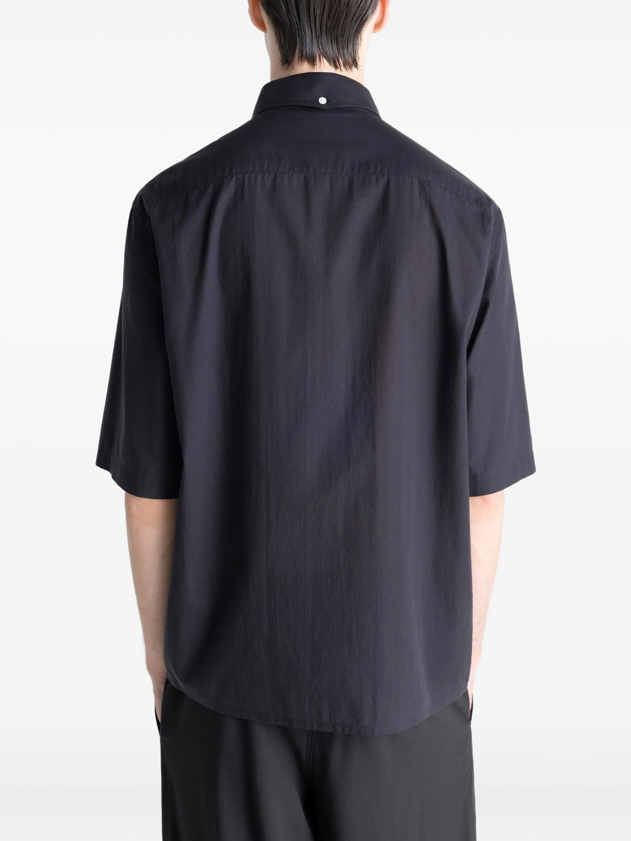 Lemaire button - down short - sleeves shirt