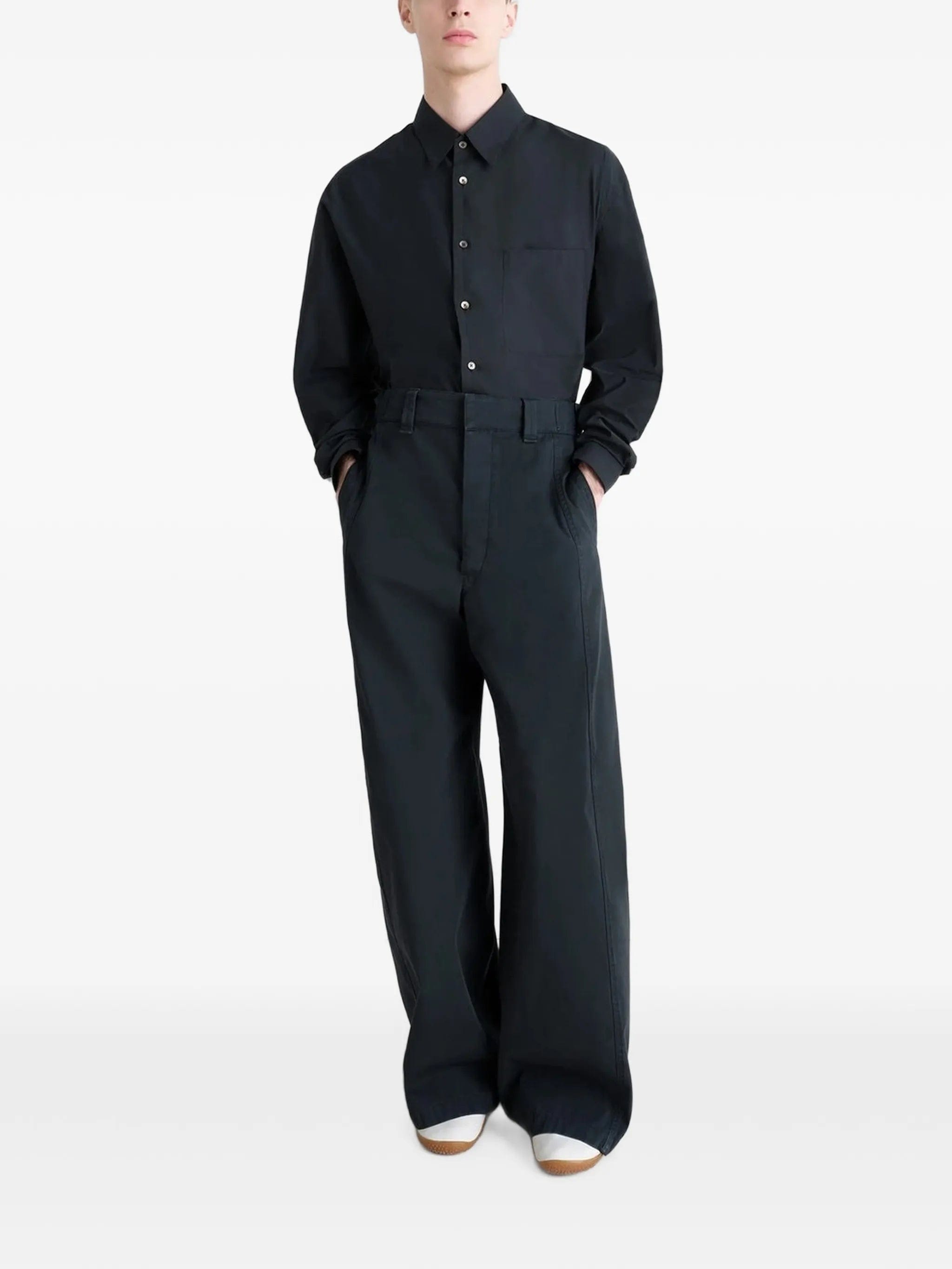 Lemaire patch - pocket shirt