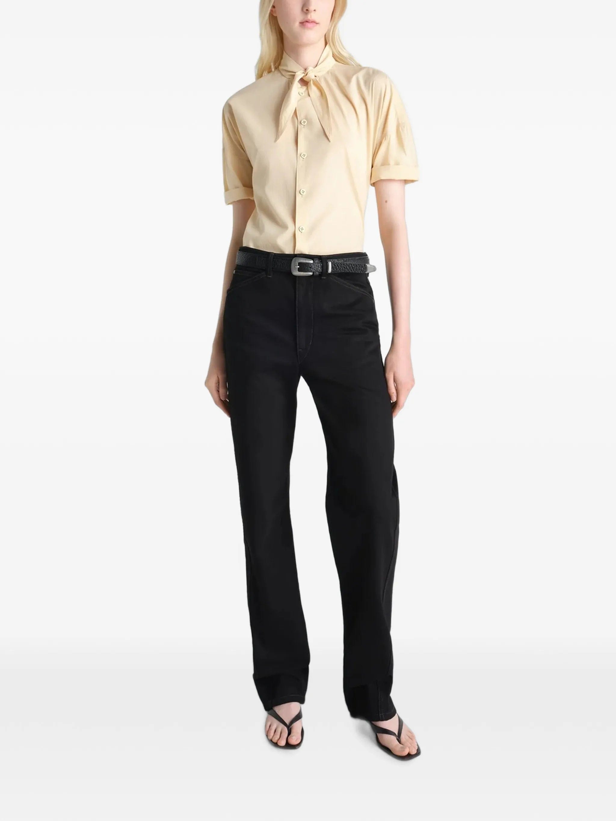 Lemaire foulard short - sleeve shirt