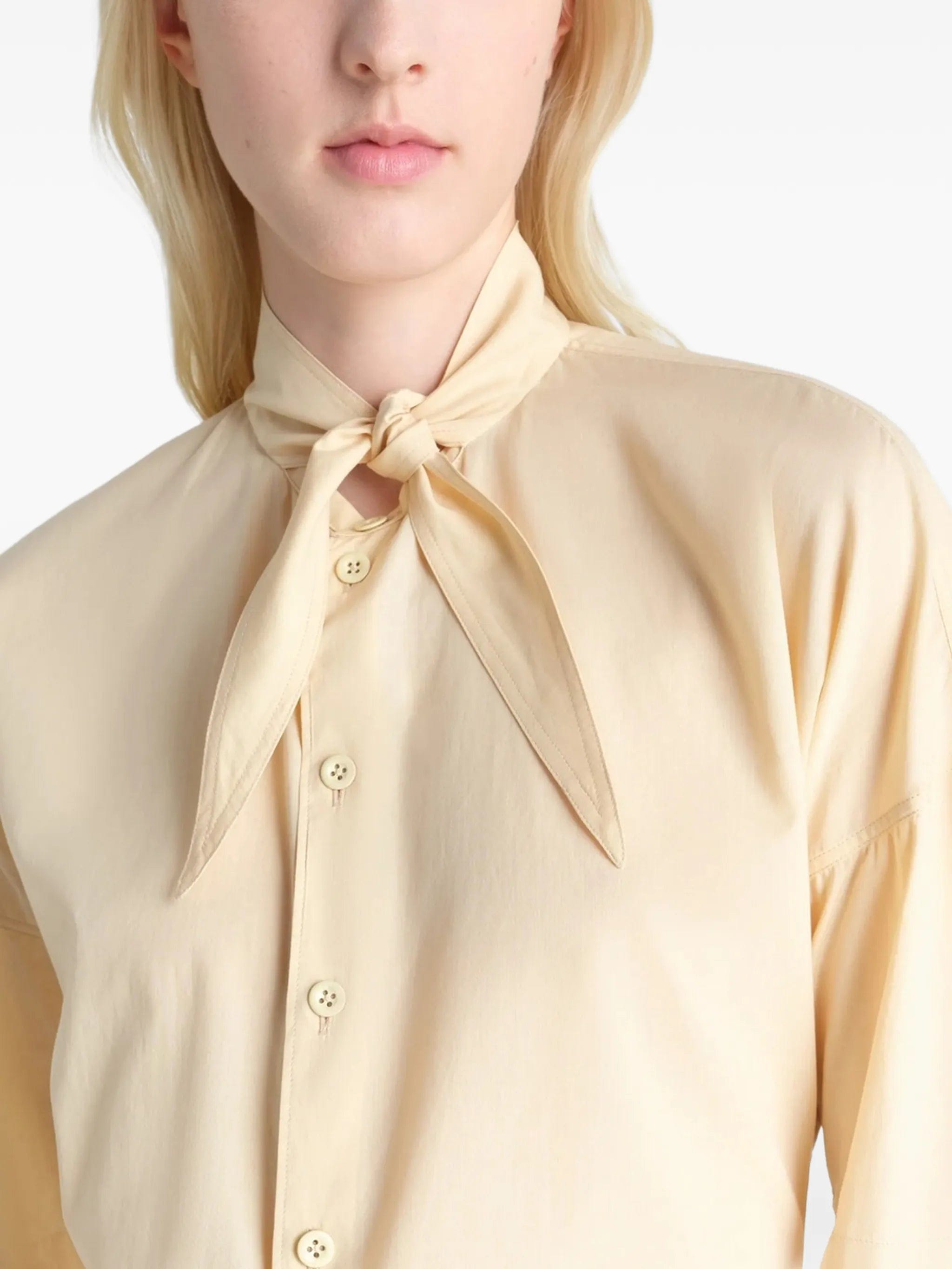 Lemaire foulard short - sleeve shirt