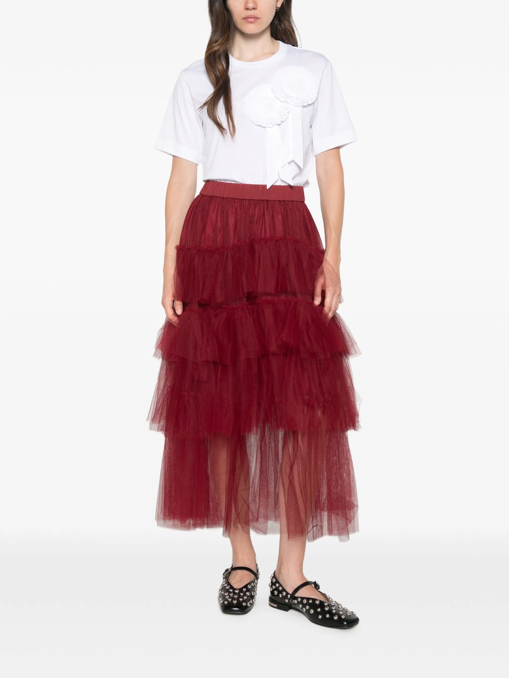 Simone Rocha Ribbon Rosette Boy short - sleeve T - shirt