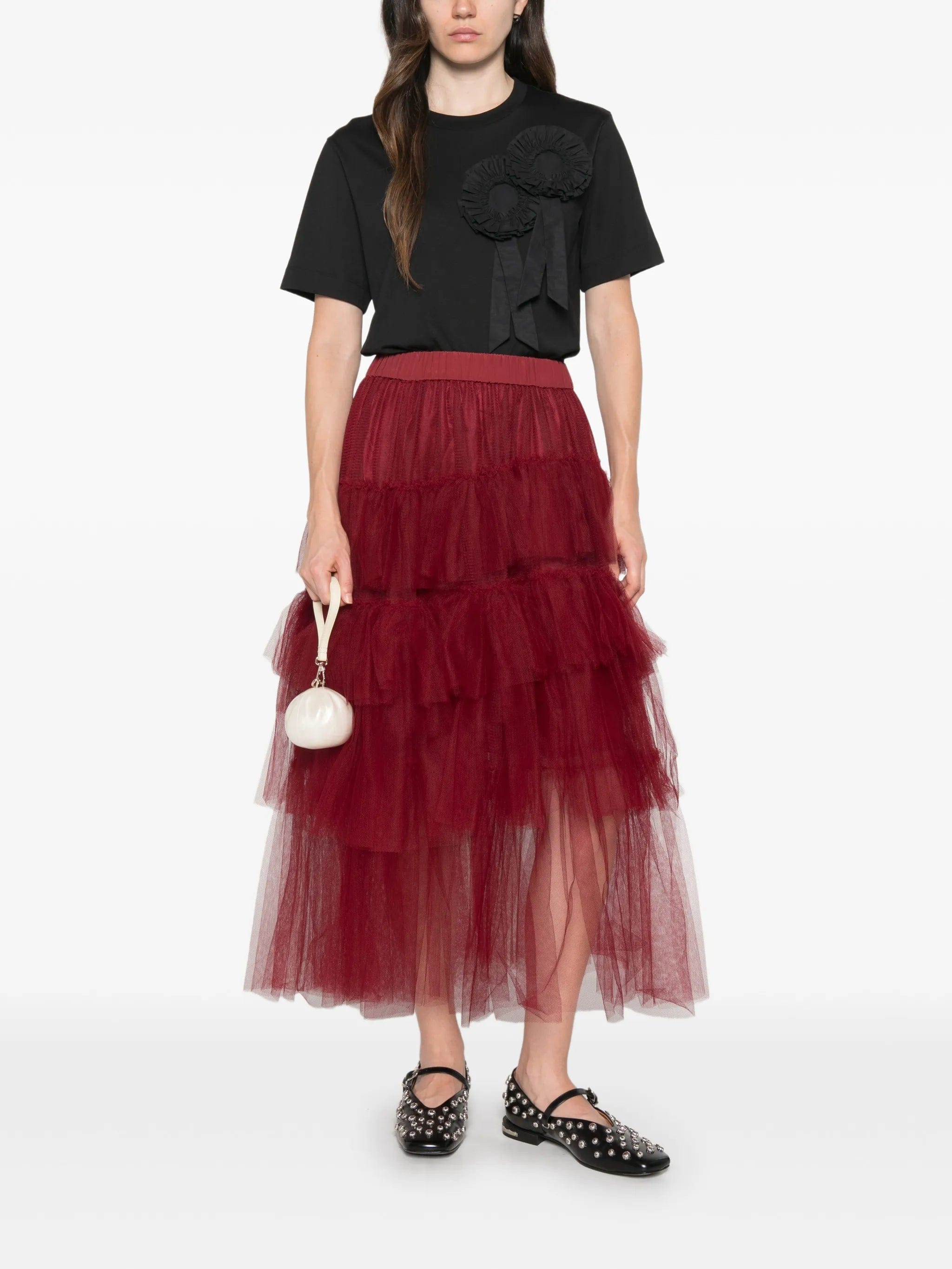 Simone Rocha Ribbon Rosette Boy T - shirt