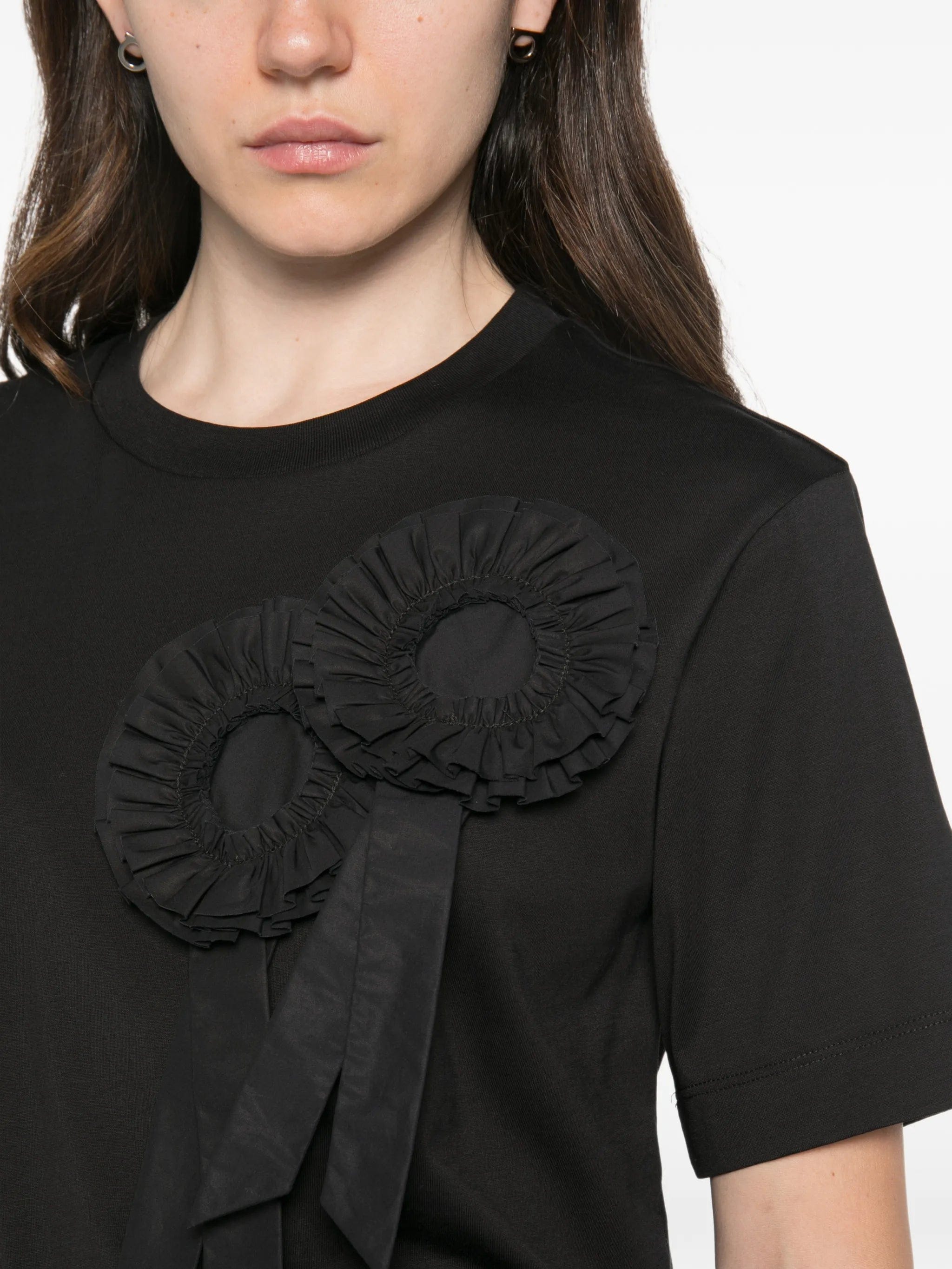 Simone Rocha Ribbon Rosette Boy T - shirt