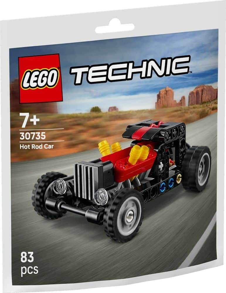 Technic Hot Rod Car paper bag 30735 - 1