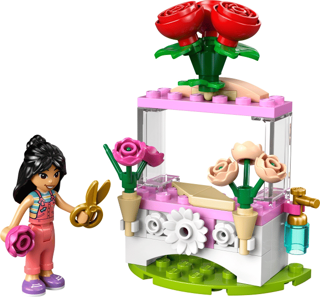 Friends Flower Stand with Roses paper bag 30721 - 1