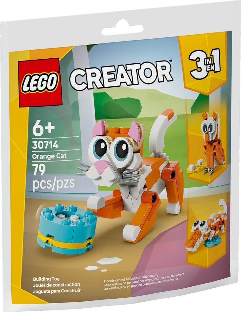 Creator Orange Cat paper bag 30714 - 1