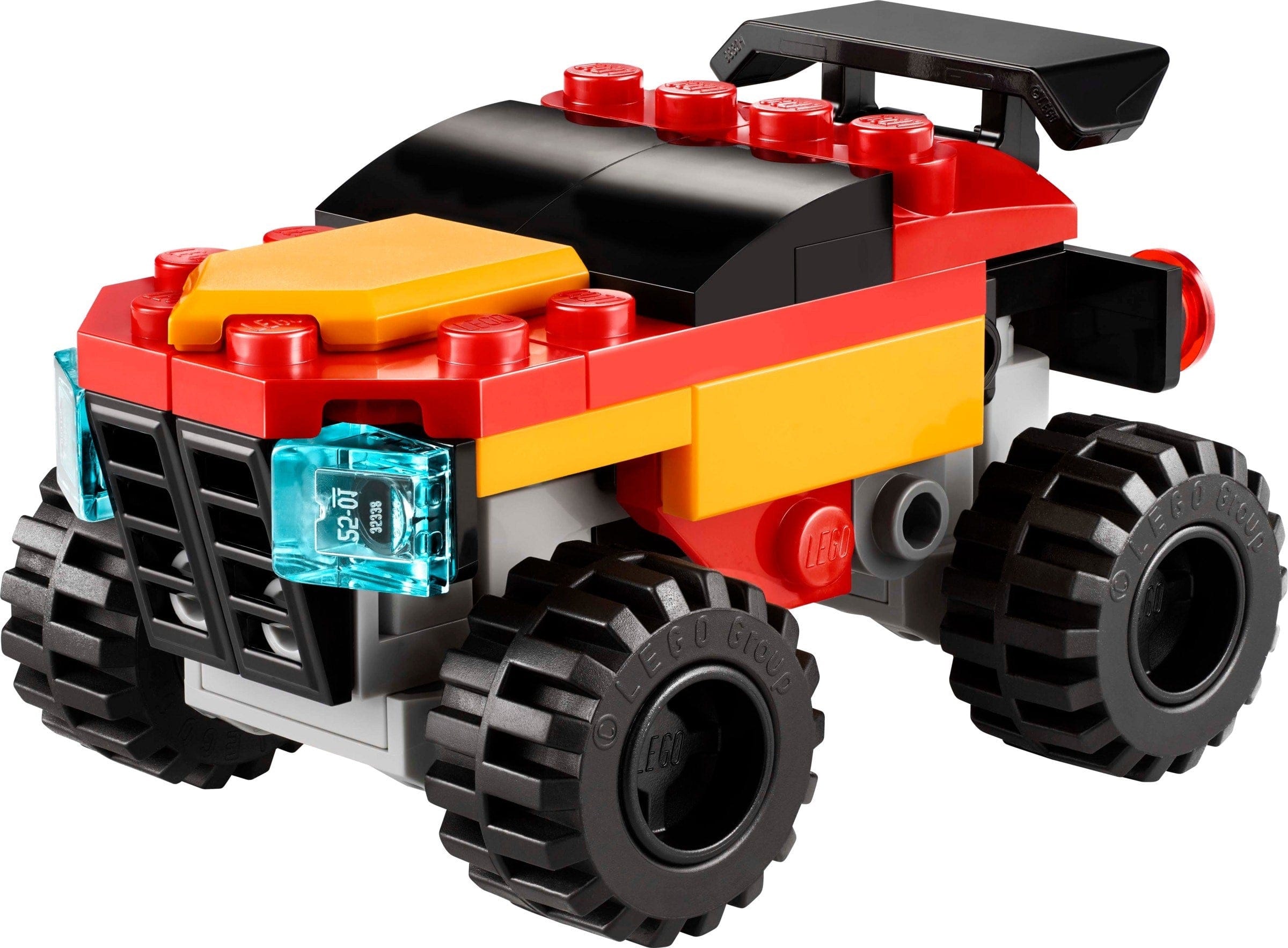 Creator Mini Convertible Monster Truck paper bag 30691 - 1
