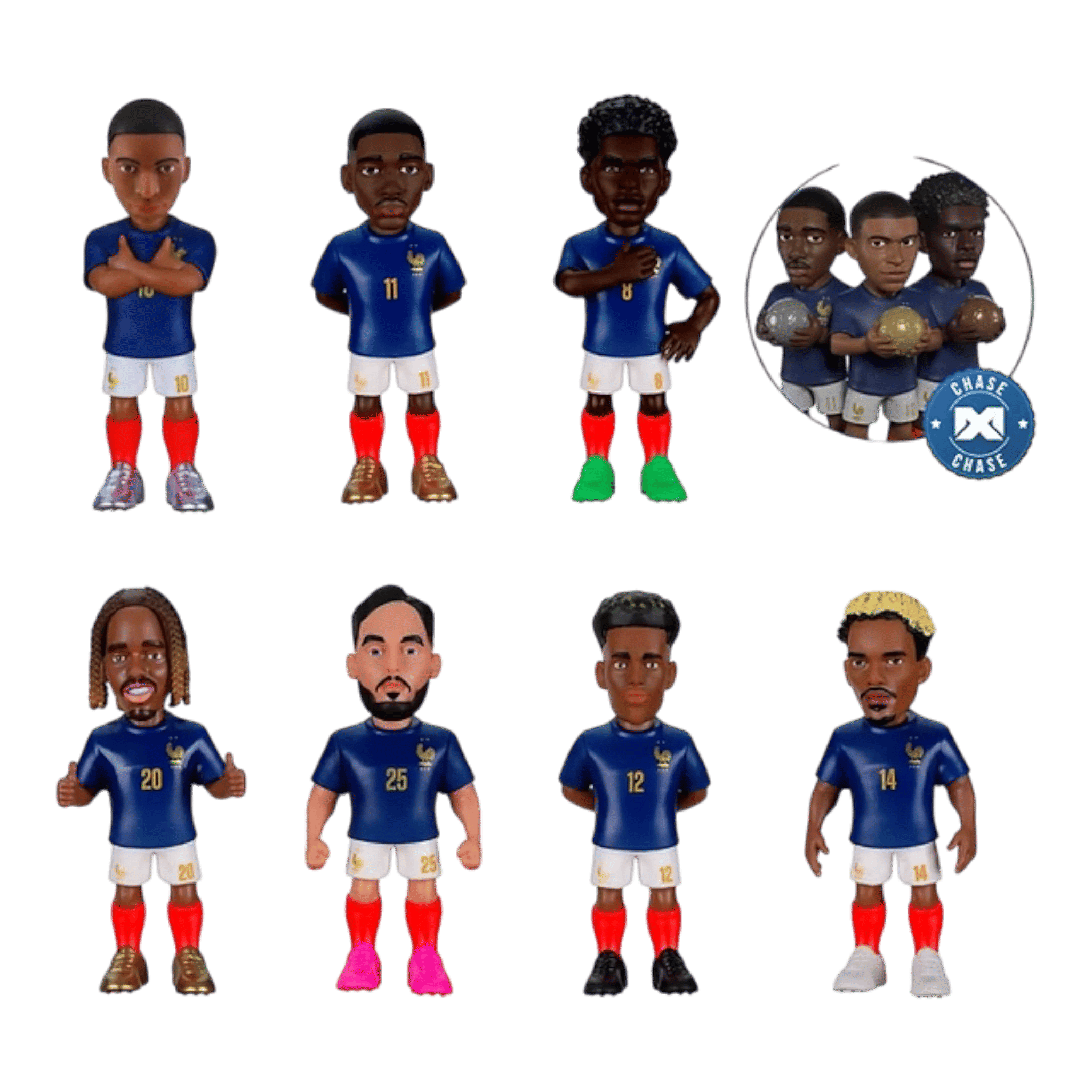 Minix – France National Team 7 cm Blind Bag Collectible Figure (2026) (Single Blind Bag)
