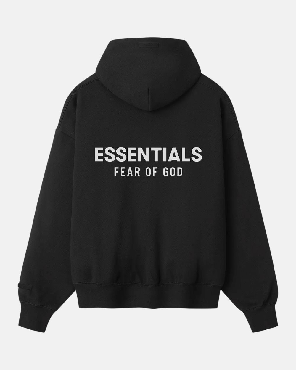 FOG ESSENTIALS FW25 CLASSIC FULL ZIP UP HOODIE VINTAGE BLACK