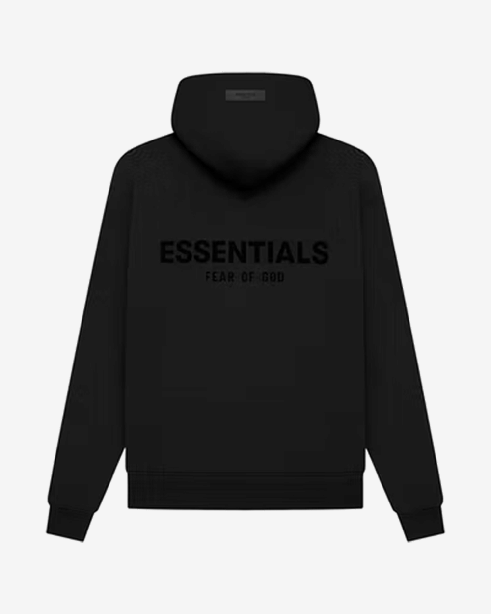 FOG ESSENTIALS SS22 STRETCH LIMO BLACK HOODIE
