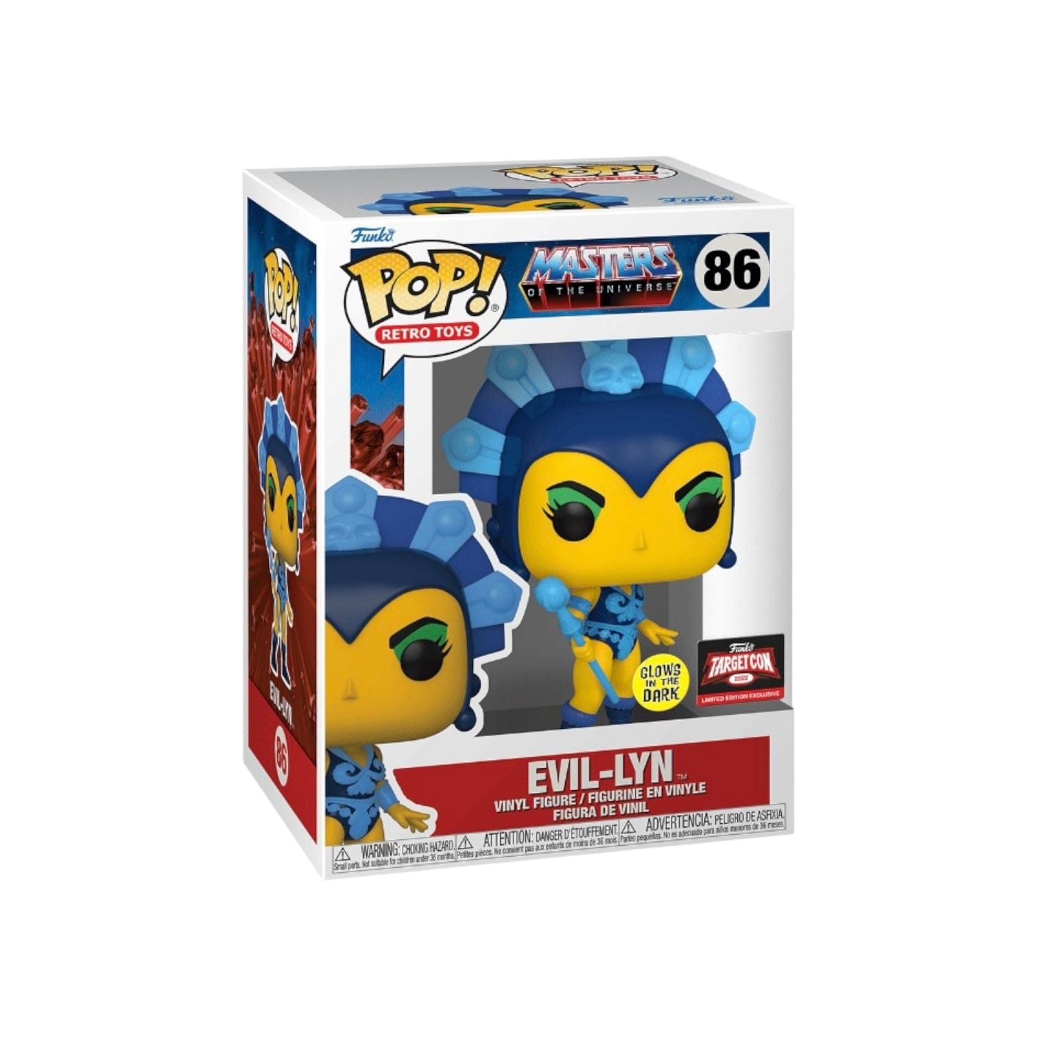Funko Pop! Evil - Lyn #86 (Glows in the Dark) Funko Pop! - Masters of the Universe - Target Con 2022 Exclusive