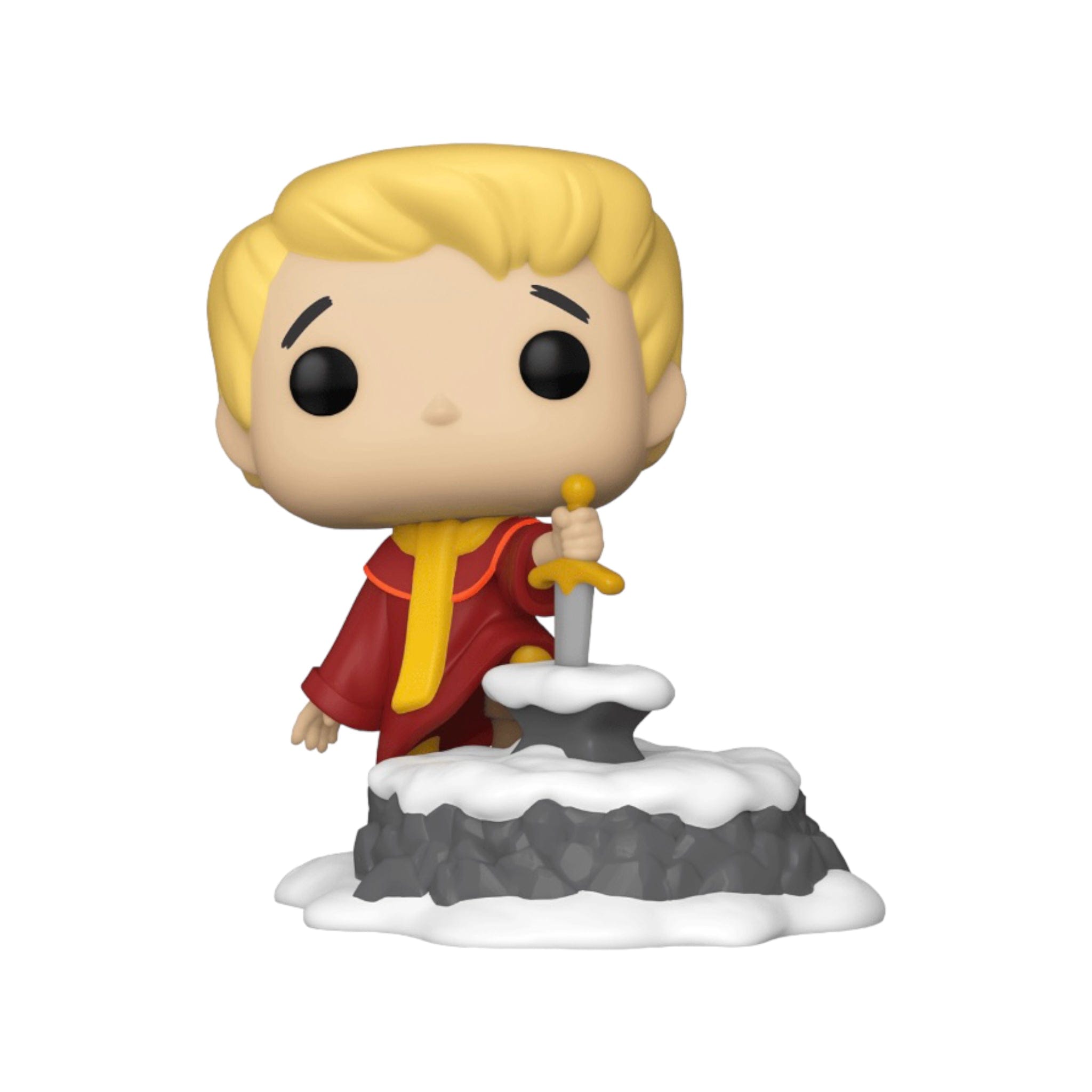 Funko Pop! Arthur Pulling Excalibur #1103 Deluxe Funko Pop! - The Sword in The Stone - NYCC 2021 Shared Exclusive