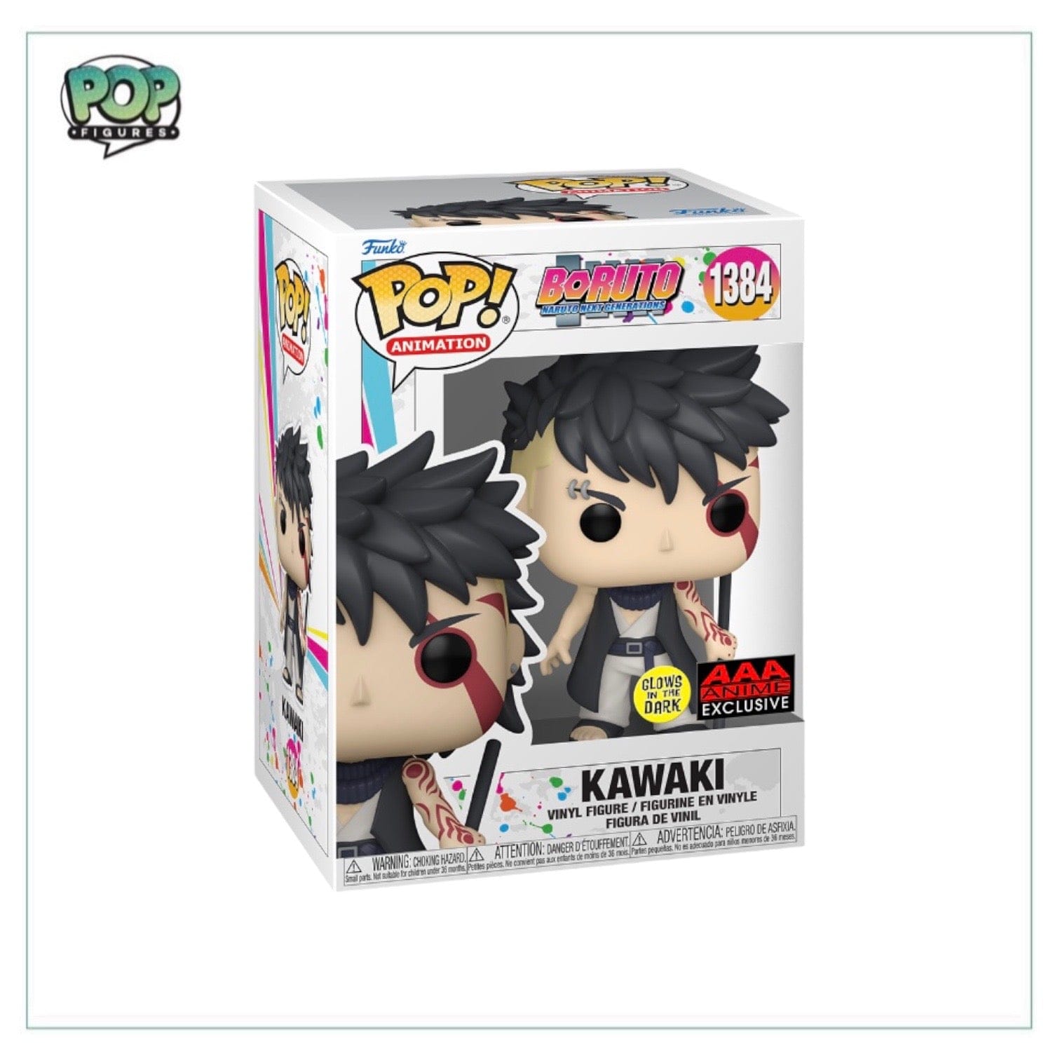 Funko Pop! Kawaki #1384 (Glows in the Dark) Funko Pop! - Boruto: Naruto Next Generations - AAA Anime Exclusive