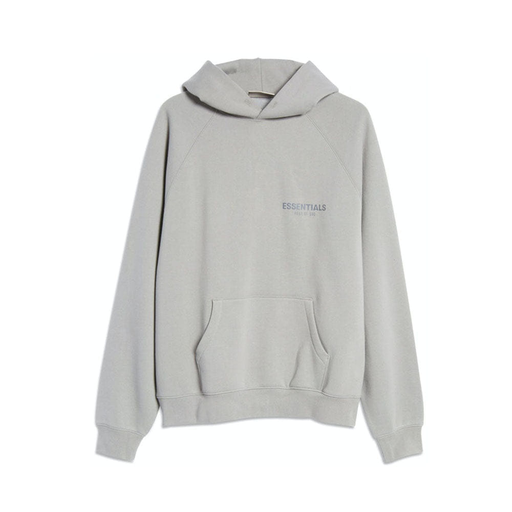 FOG ESSENTIALS SS21 NORDSTROM EXCLUSIVE CHEST LOGO HOODIE PEBBLE