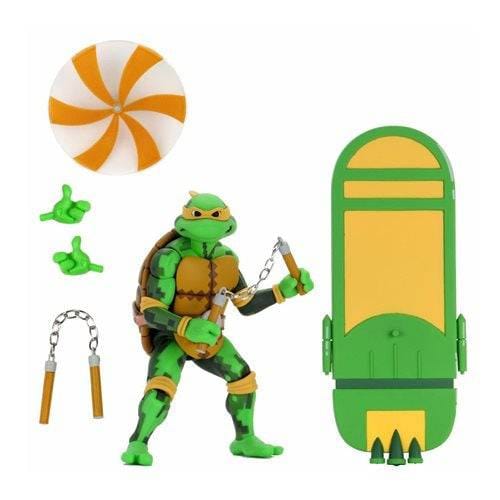 NECA Teenage Mutant Ninja Turtles Turtles in Time Series 2 Michelangelo 7 - Inch Action Figure