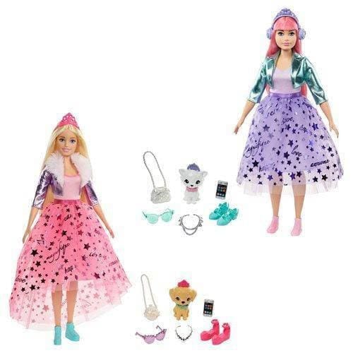 Mattel Barbie Princess Adventure Deluxe Doll with Pet - Select Figure(s)