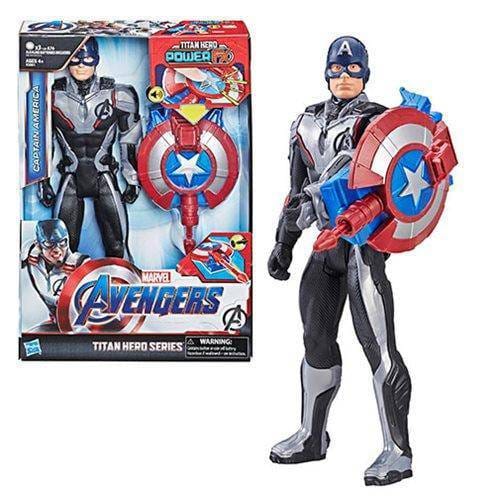Hasbro Avengers: Endgame Titan Hero Power FX Captain America 12 - Inch Action Figure
