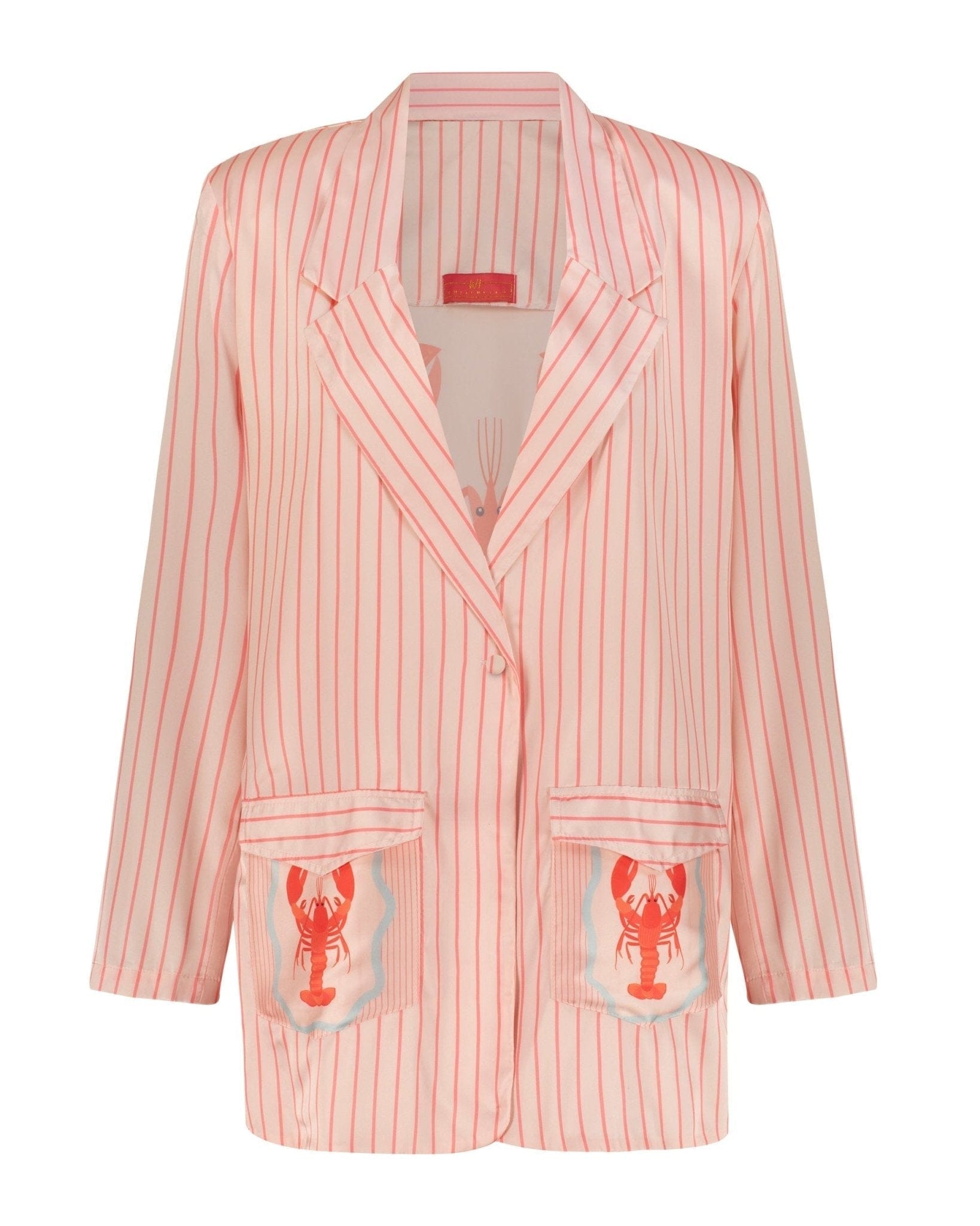 Maison Clad HARRIS JACKET LOBSTER STRIPES PINK MCL00143