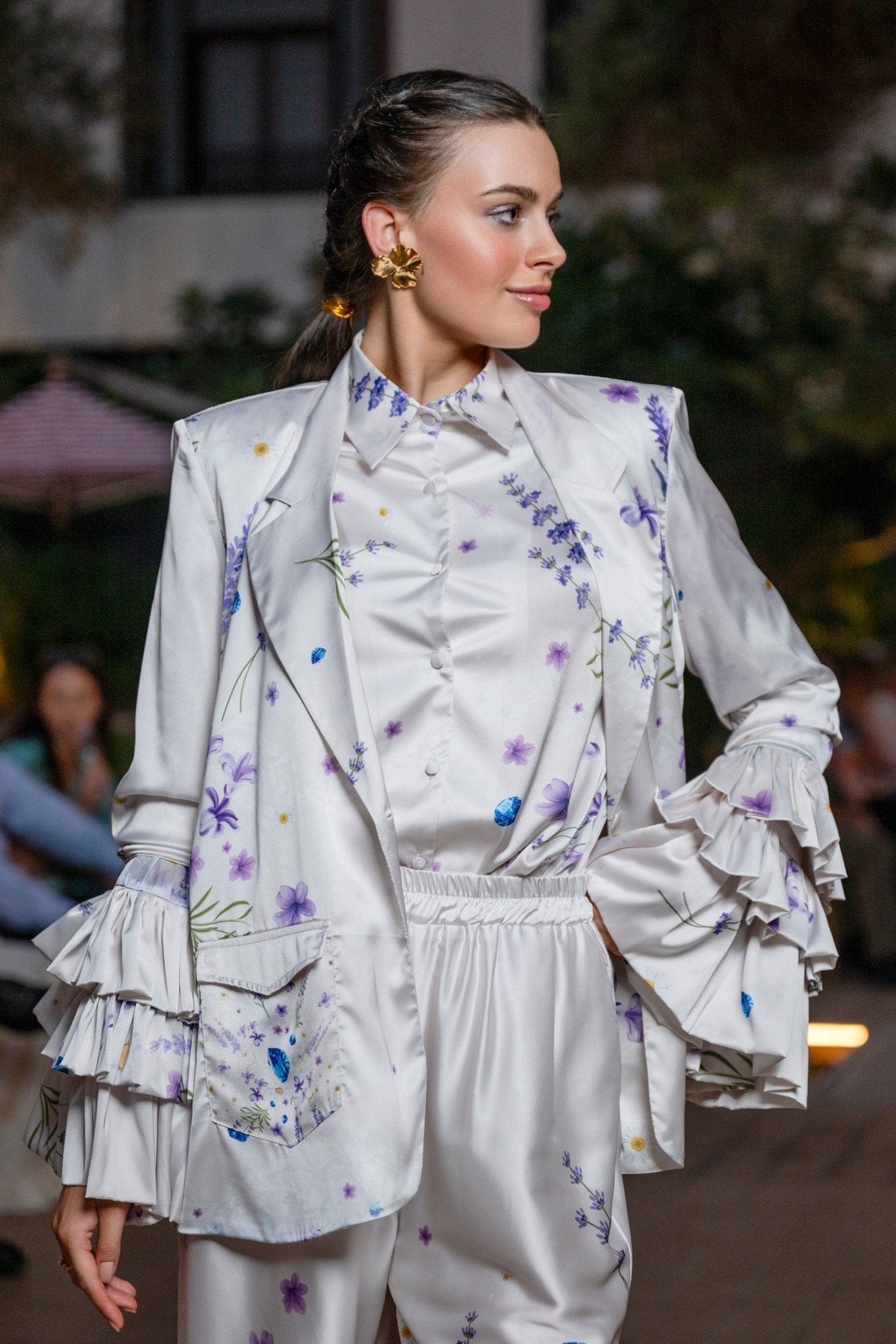 Maison Clad HARRIS JACKET LAVENDER VIRGO MCL00108