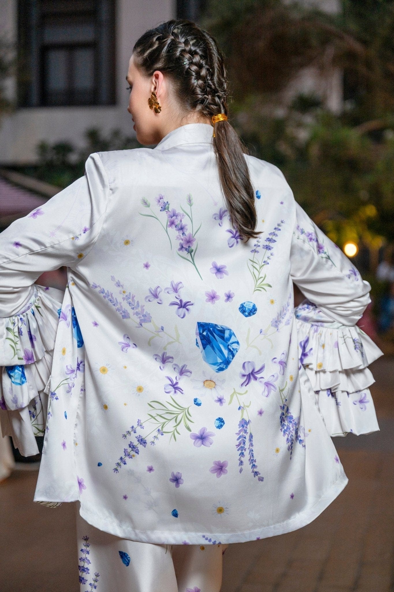 Maison Clad HARRIS JACKET LAVENDER VIRGO MCL00108