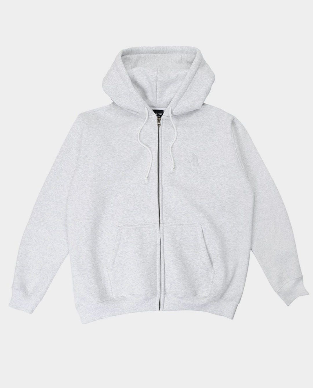 Passport - Solid Workers Zip - Hood - Ice Marle