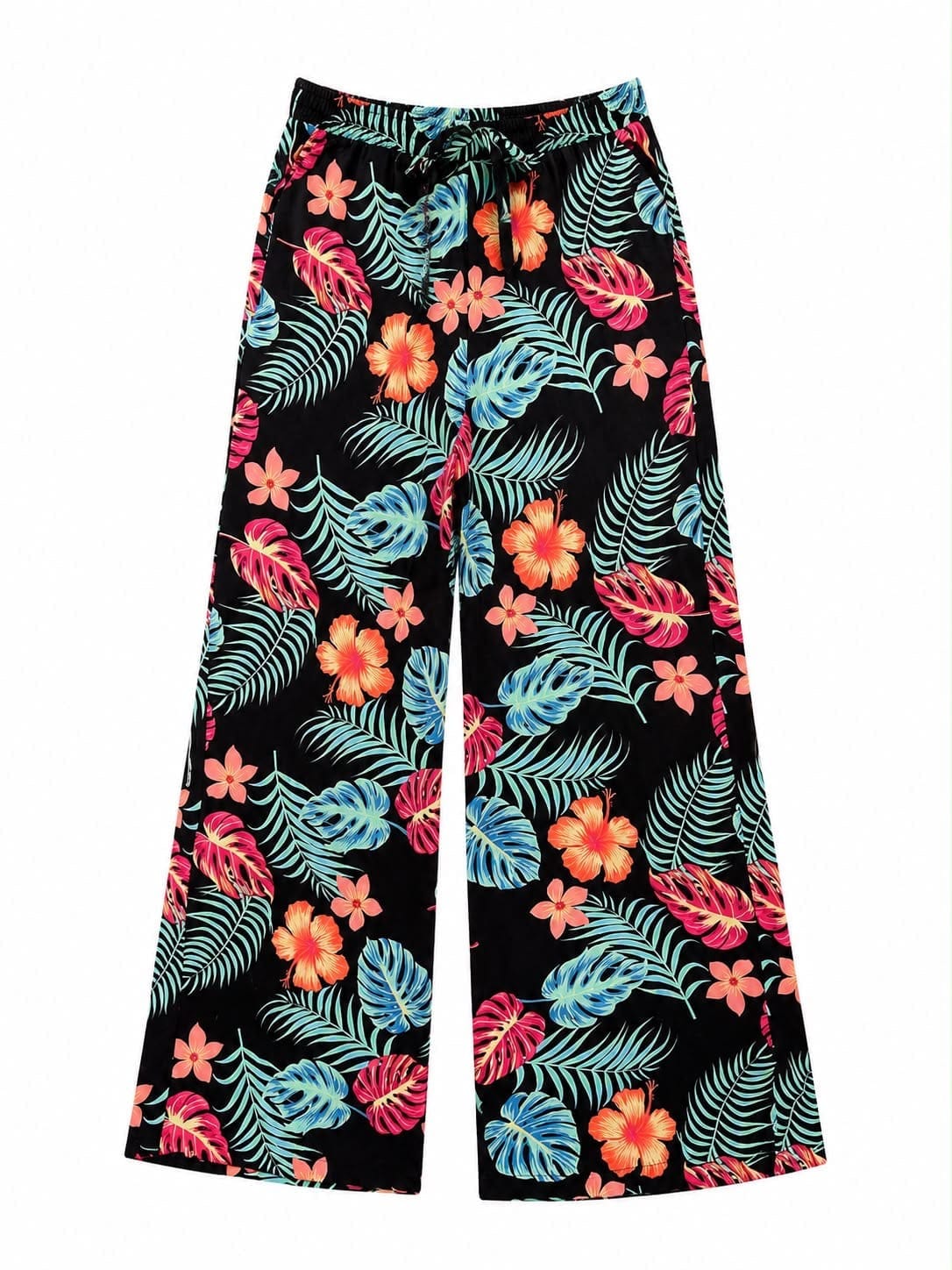 Maison Clad SUIT BLACK FEATHERS FLOWERS TROUSER AND JACKET MCL12366