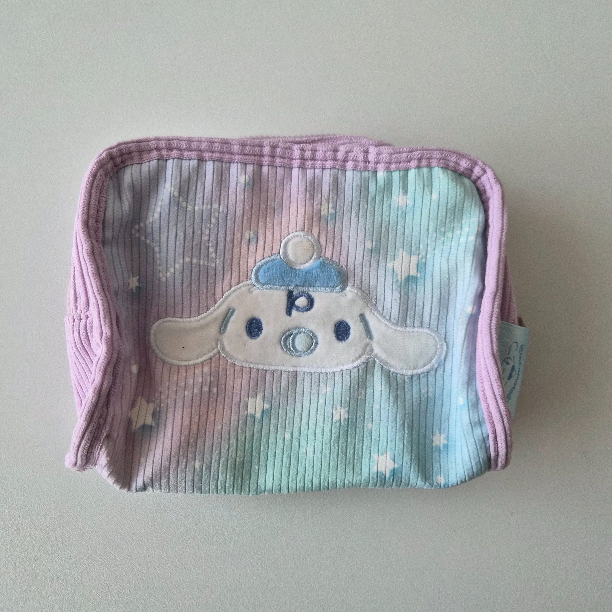 Bubboworld Cinnamoroll pouch - Winter Magic Ichiban Kuji Prize 6 - Sanrio