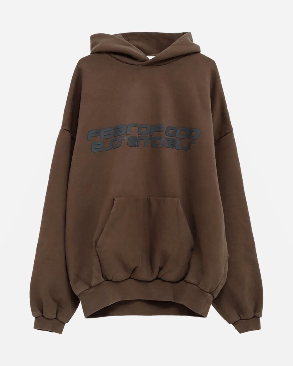 FOG ESSENTIALS SS26 90'S HOODIE BROWN