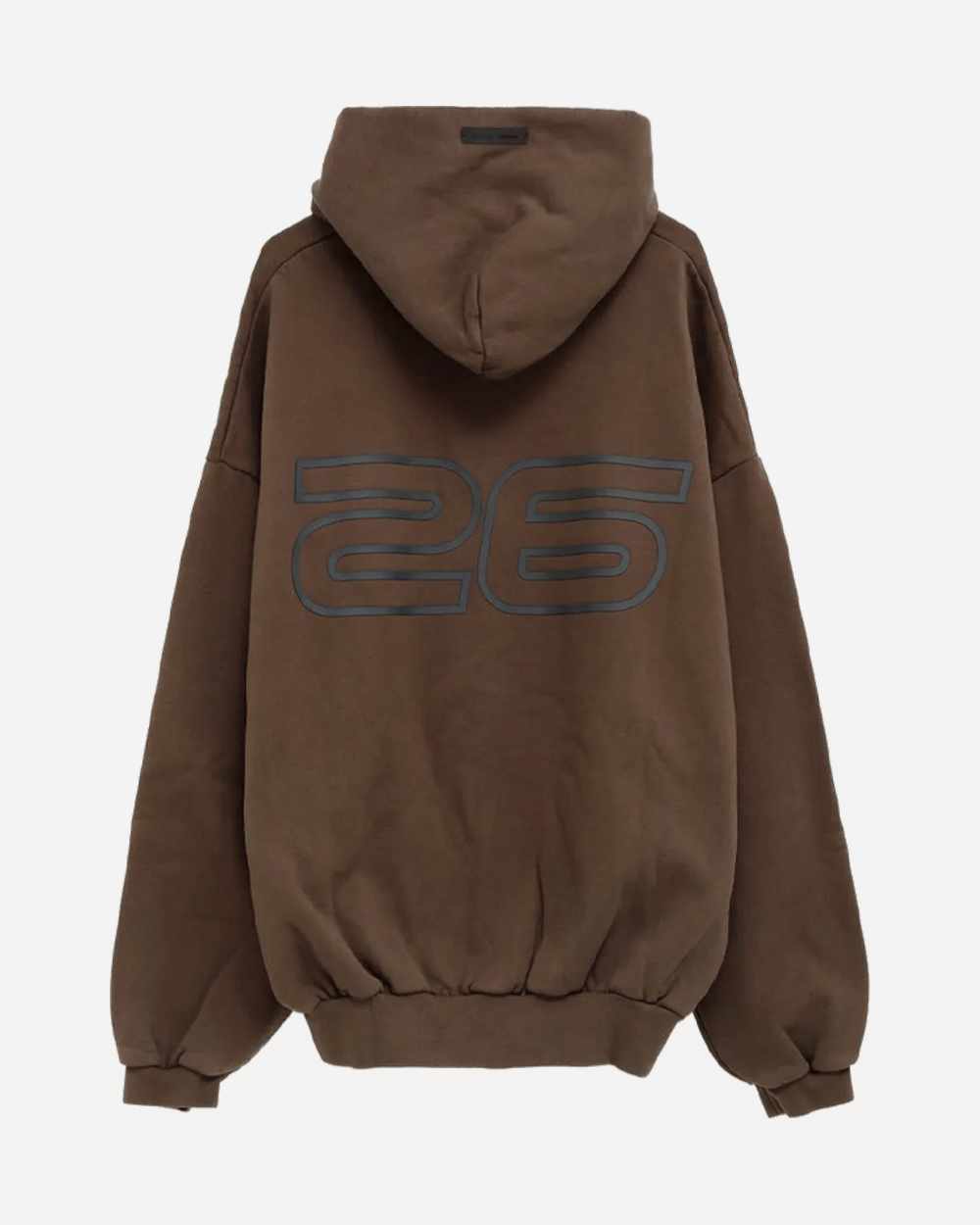 FOG ESSENTIALS SS26 90'S HOODIE BROWN
