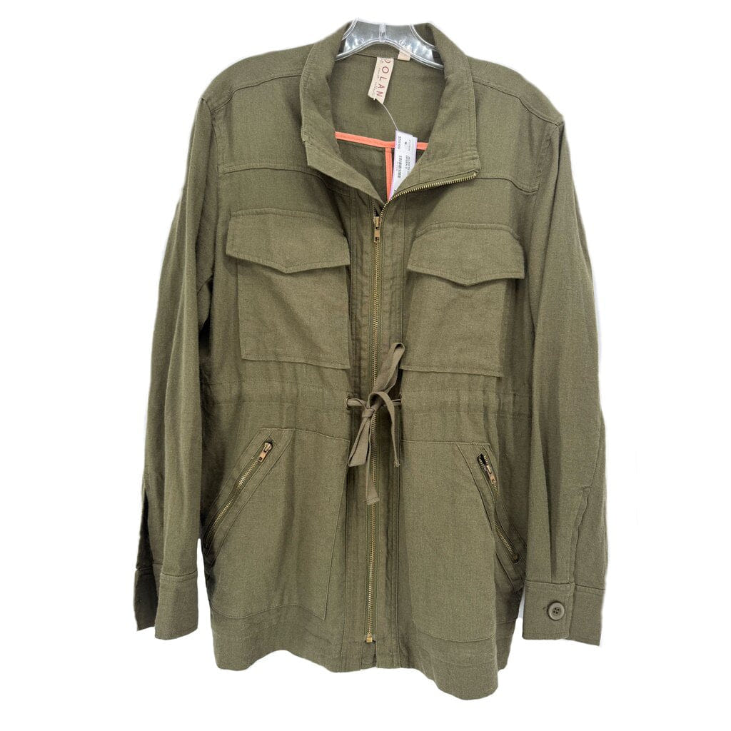 DOLAN UTILITY JACKETS GREEN S