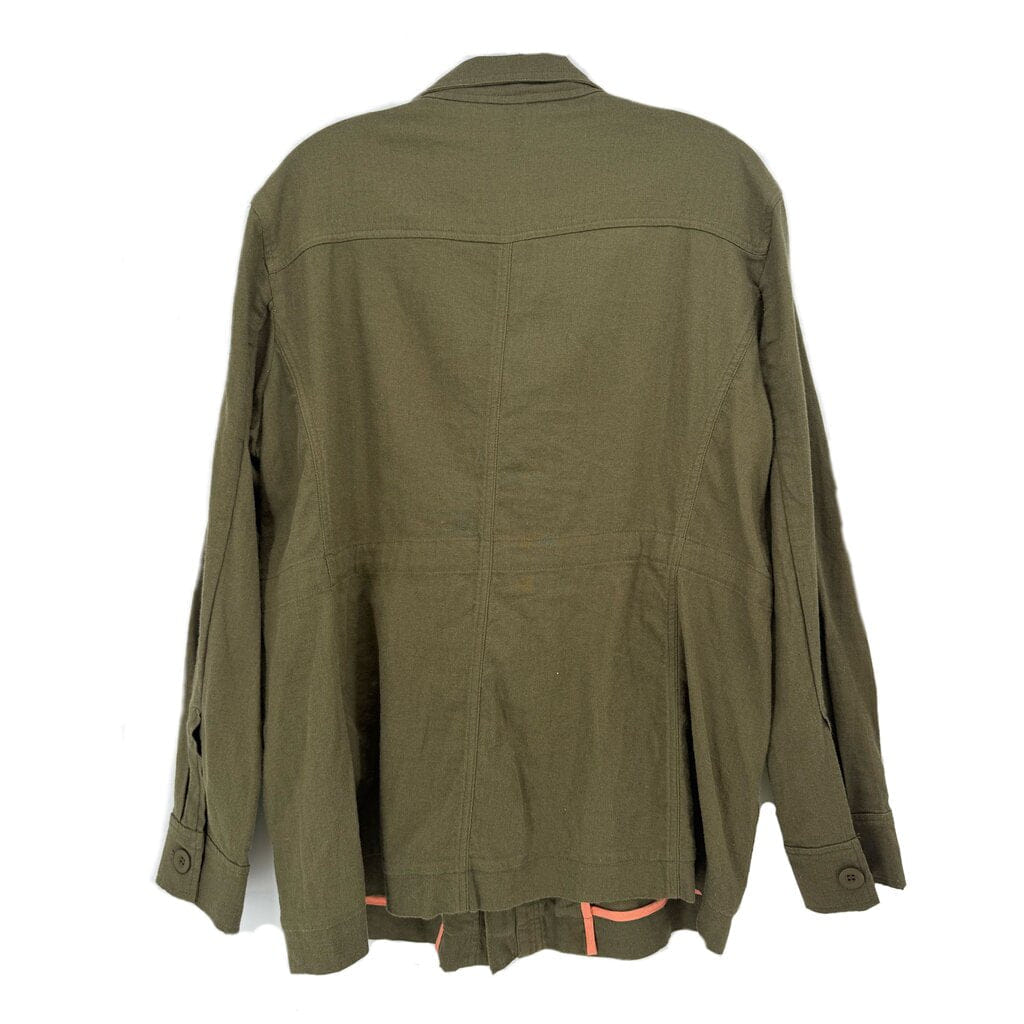 DOLAN UTILITY JACKETS GREEN S