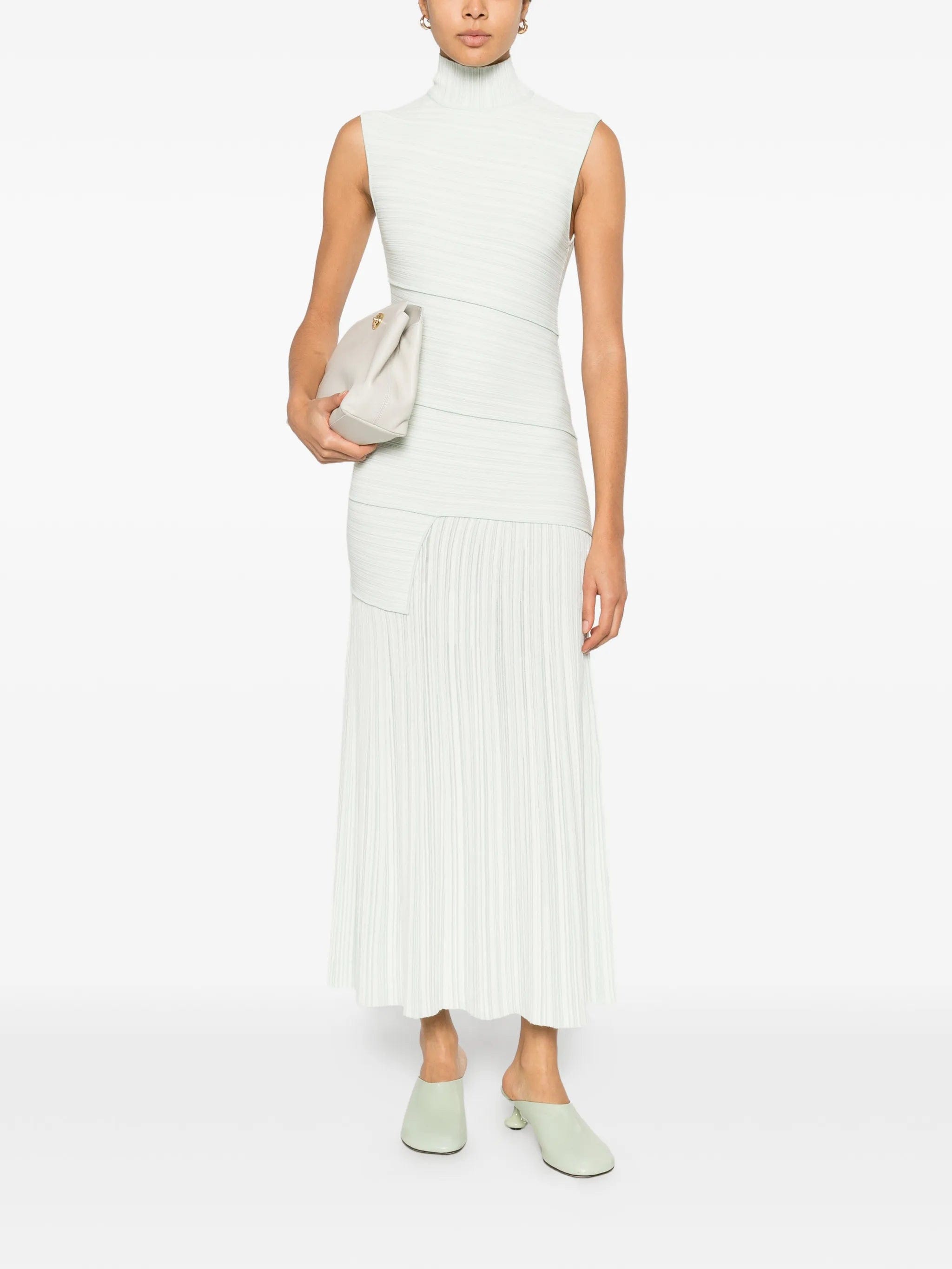 Proenza Schouler Federica pleated maxi dress