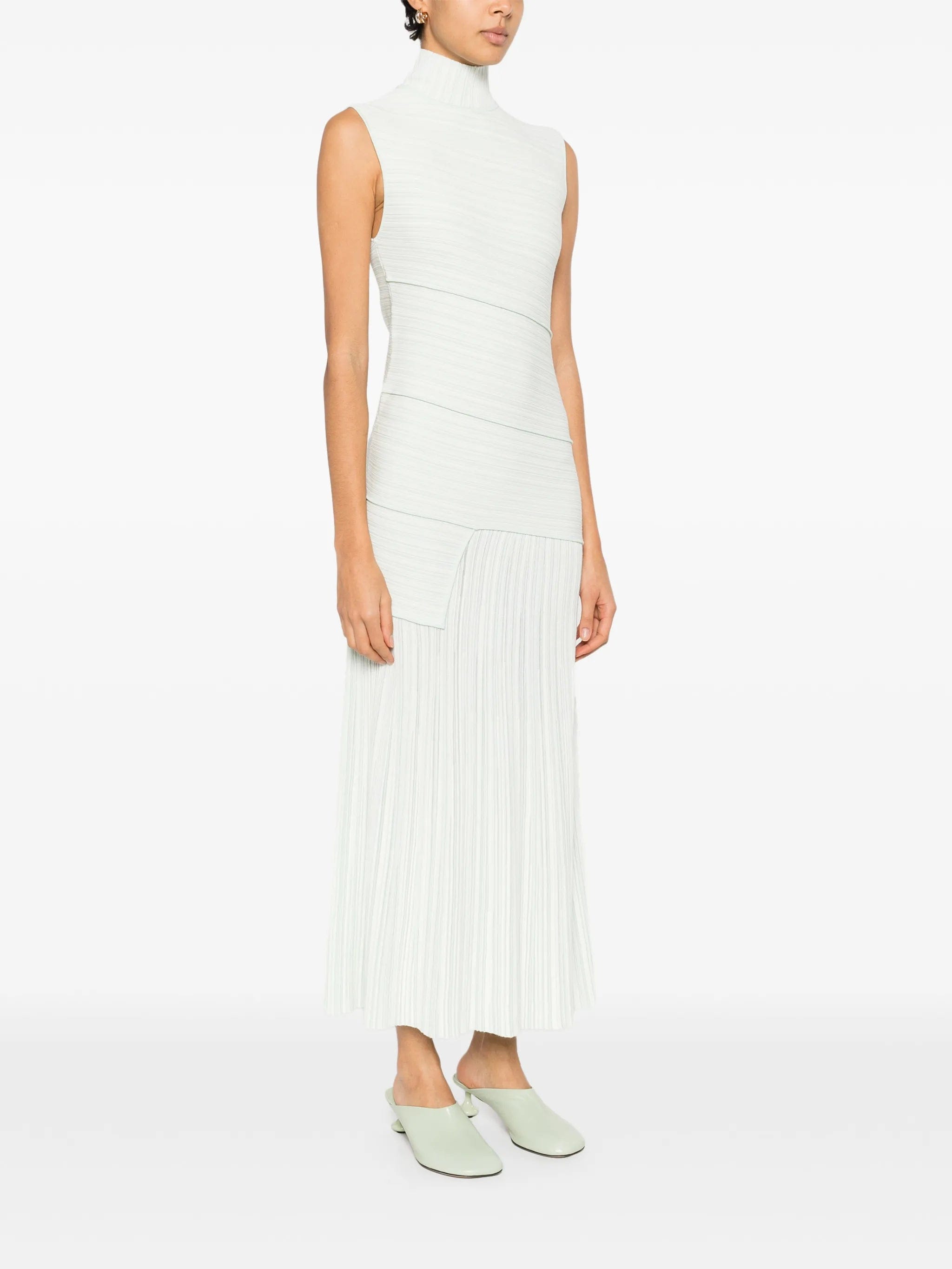 Proenza Schouler Federica pleated maxi dress