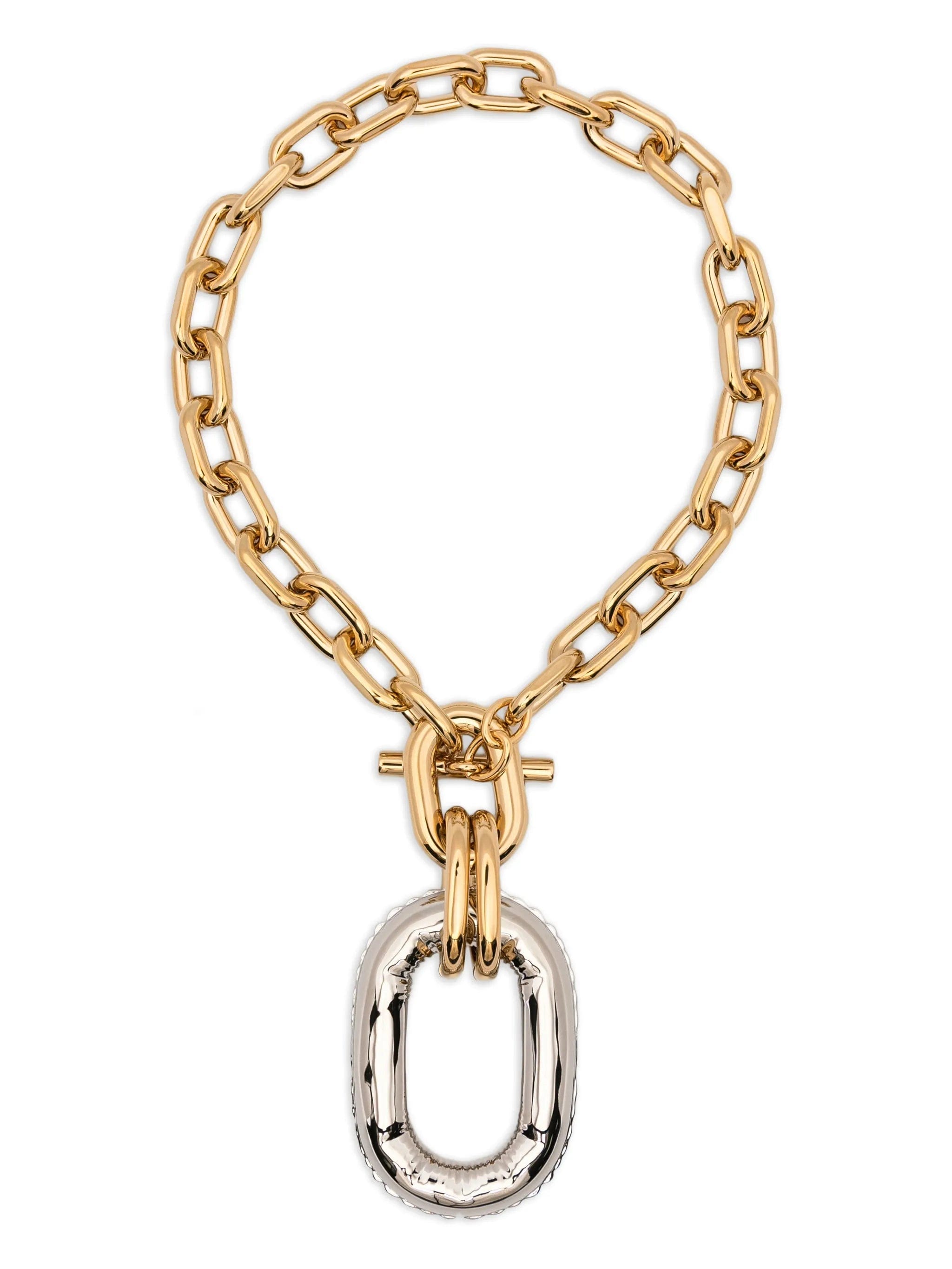 Rabanne chunky - chain necklace