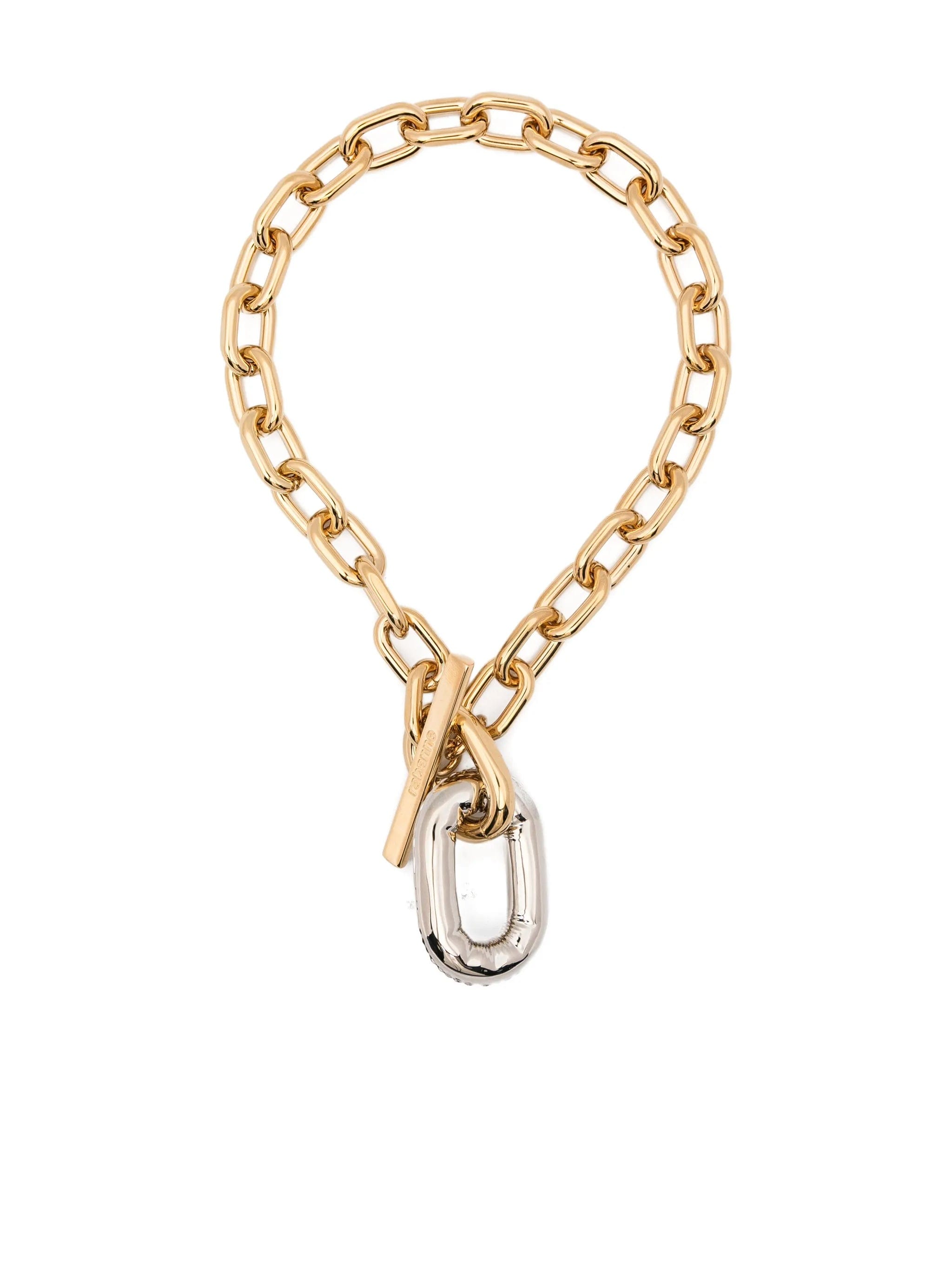 Rabanne chunky chain bracelet