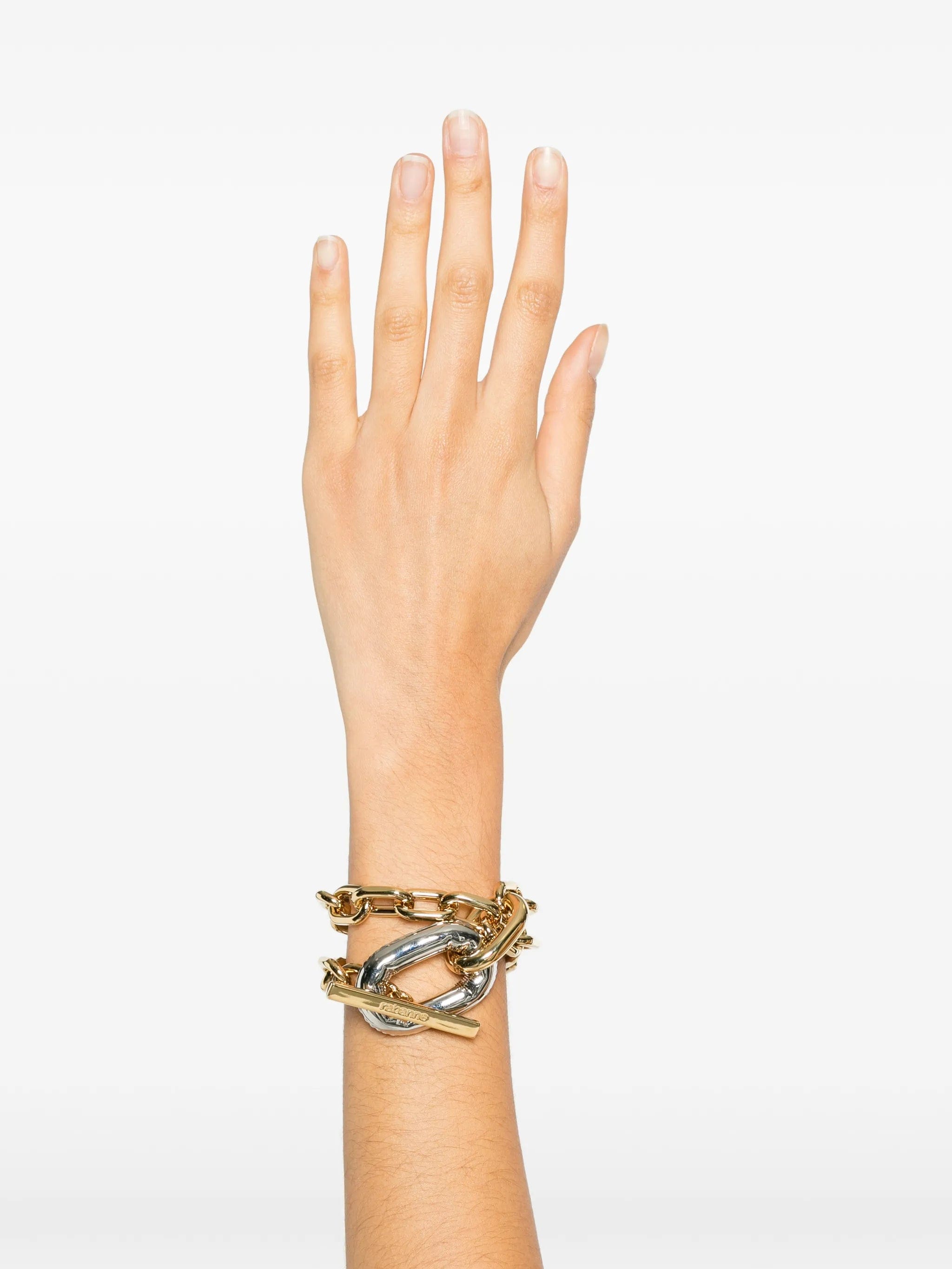 Rabanne chunky chain bracelet