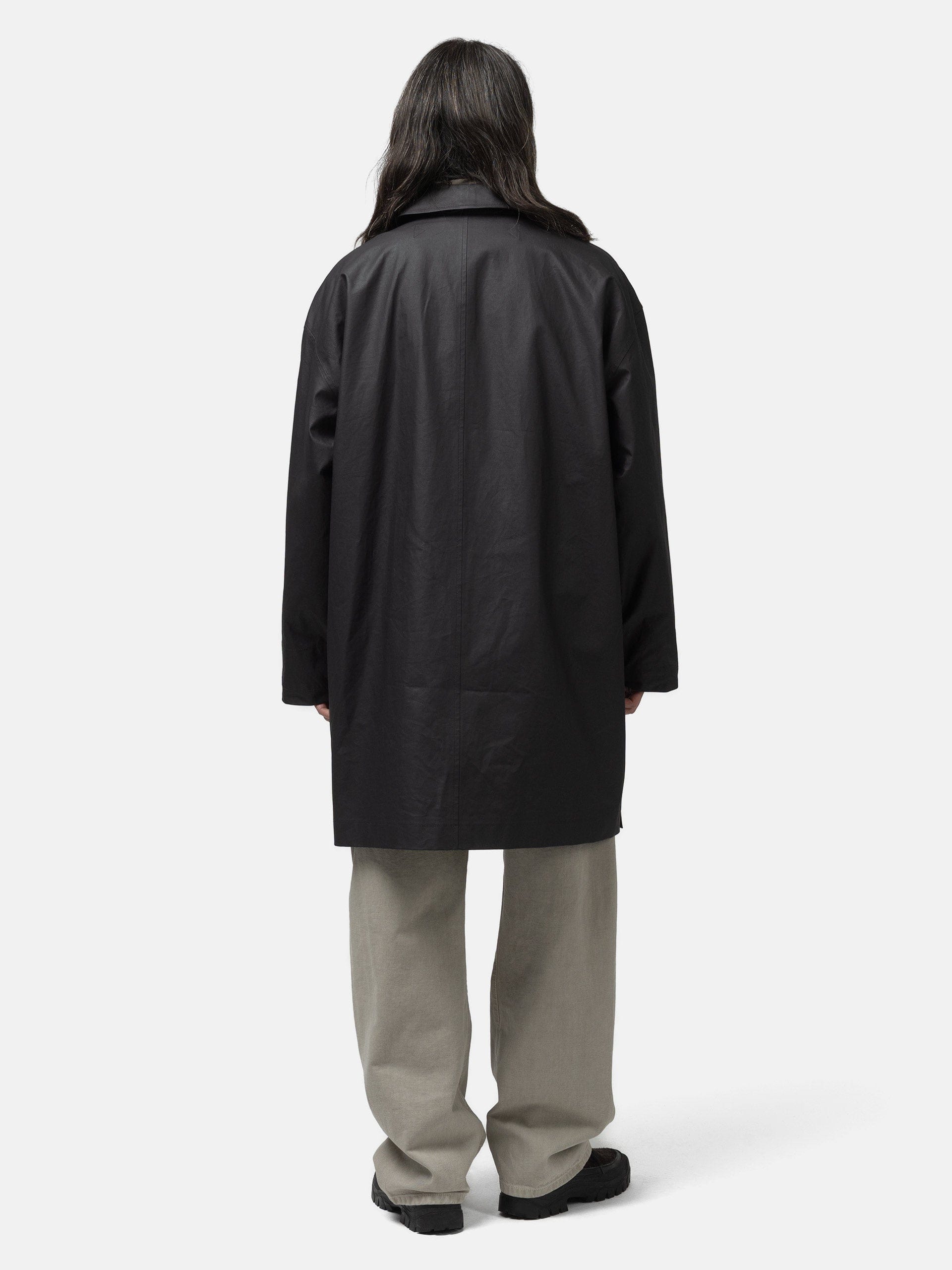 Lemaire Raincoat Slate Black