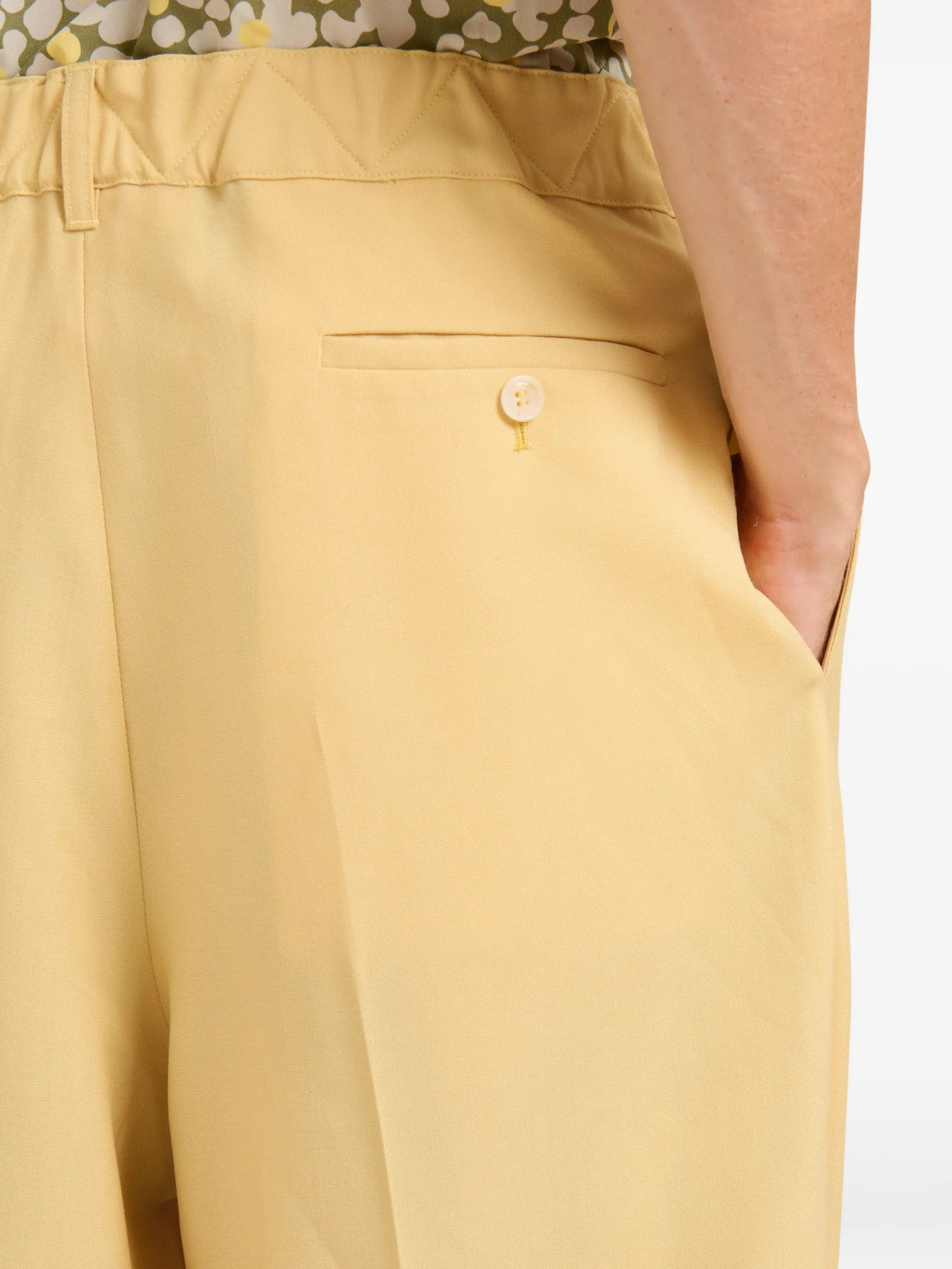 Marni high - waist pleated trousers