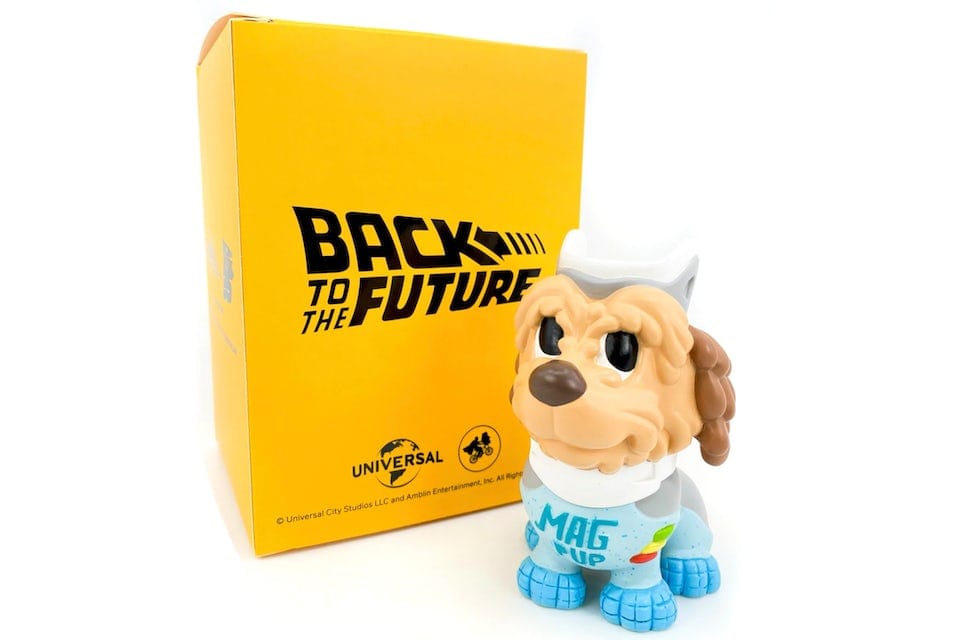 THE FUTURE Back to the Future Einstein Mag Pup Vinyl Figure