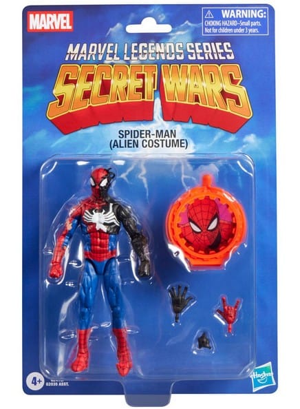 Hasbro Toys Marvel Legends Secret Wars Spider - Man (Alien Costume) Action Figure