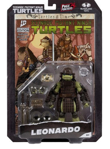 Mcfarlane Toys TMNT Page Punchers Leonardo Turtles in Time Action Figure
