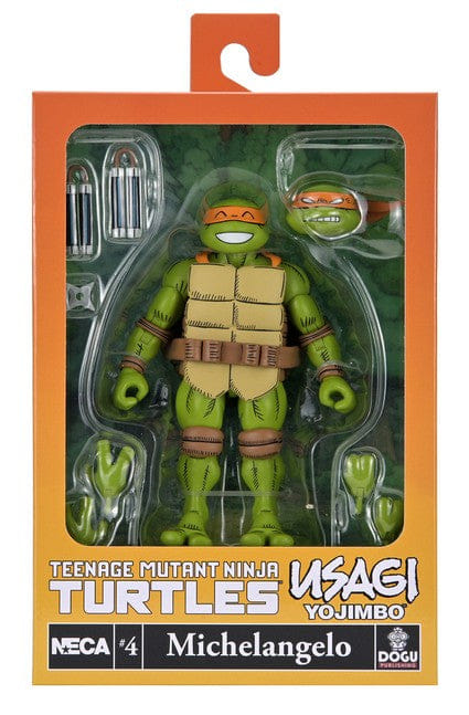 Neca Toys NECA TMNT x Usagi Yojimbo Michelangelo Action Figure